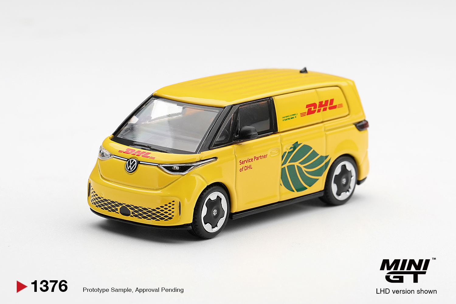 Pre Order - MINI GT ( MGT01376-L ) DHL Express Volkswagen ID.Buzz DHL Electric / MINIGT 預訂優惠價 Pre-Order Price: HK$89