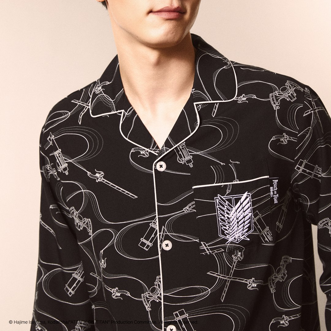 [進擊的巨人 x SPAO] 2026 長袖睡衣 (3款)