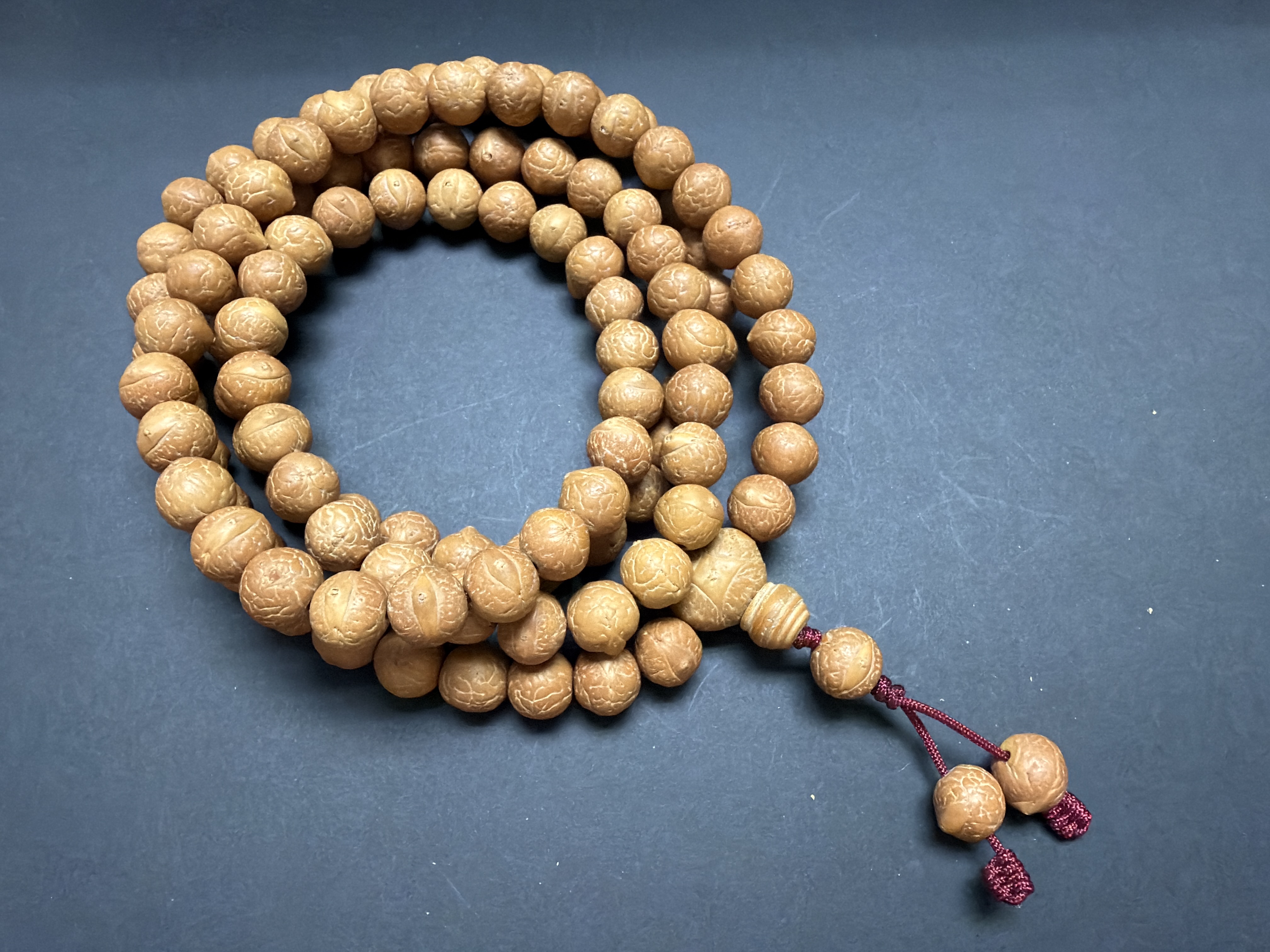 11mm 尼泊爾鳳眼菩提念珠（滿願塔加持）