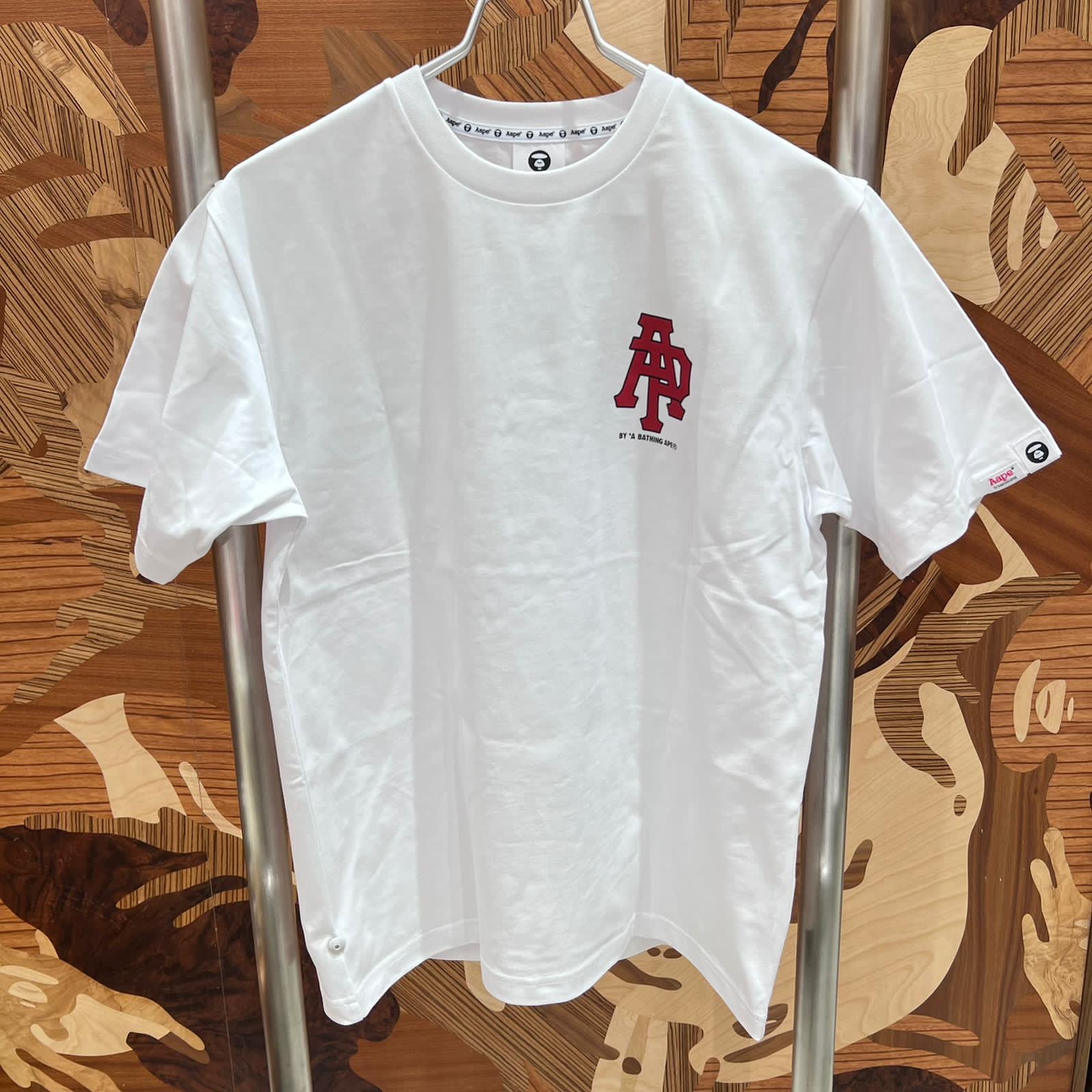 AAPE Regular fit AAPENOW camo moonface tee (1842)