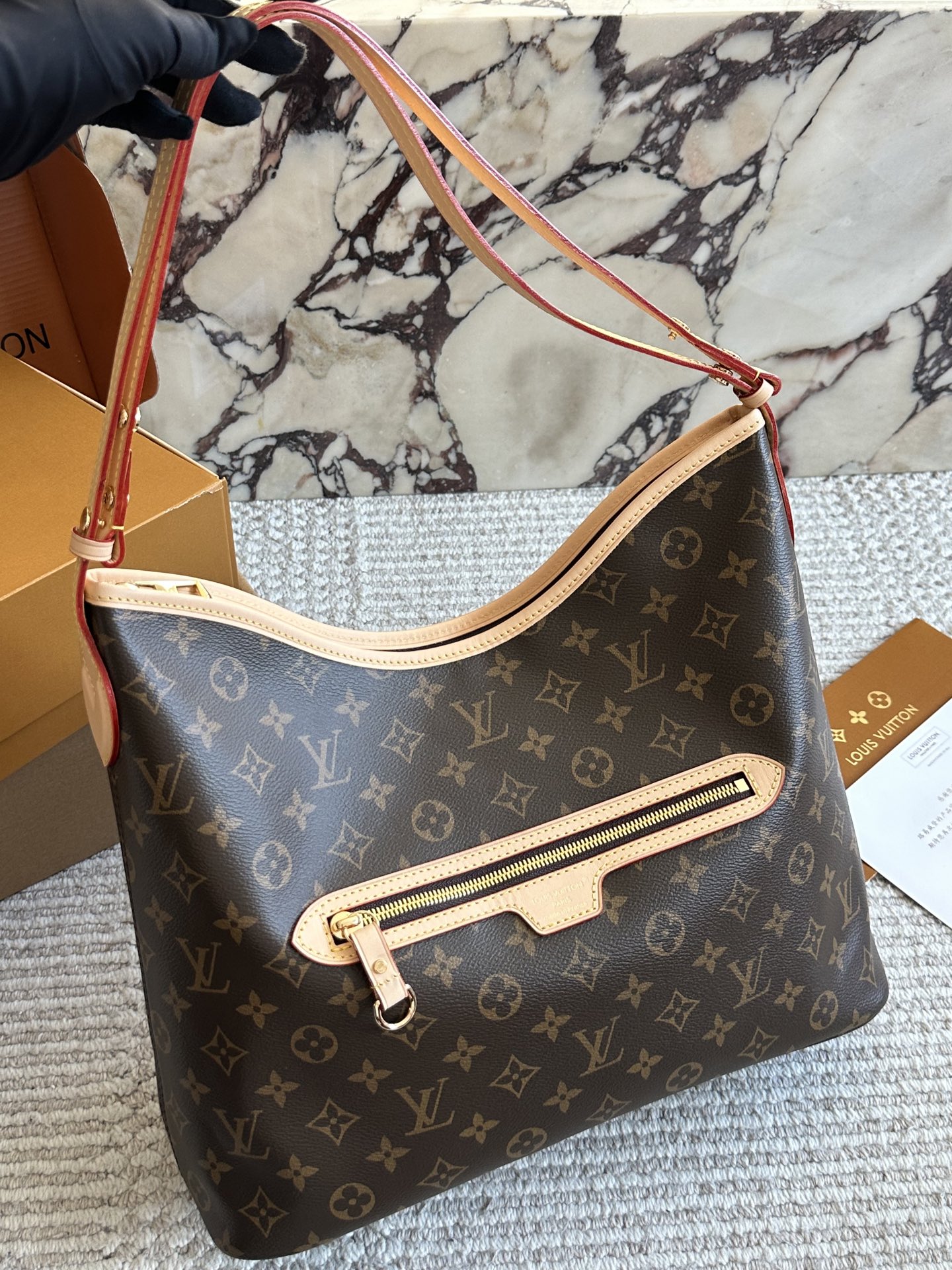 LV Monogram 系列 LINEUP 購物袋