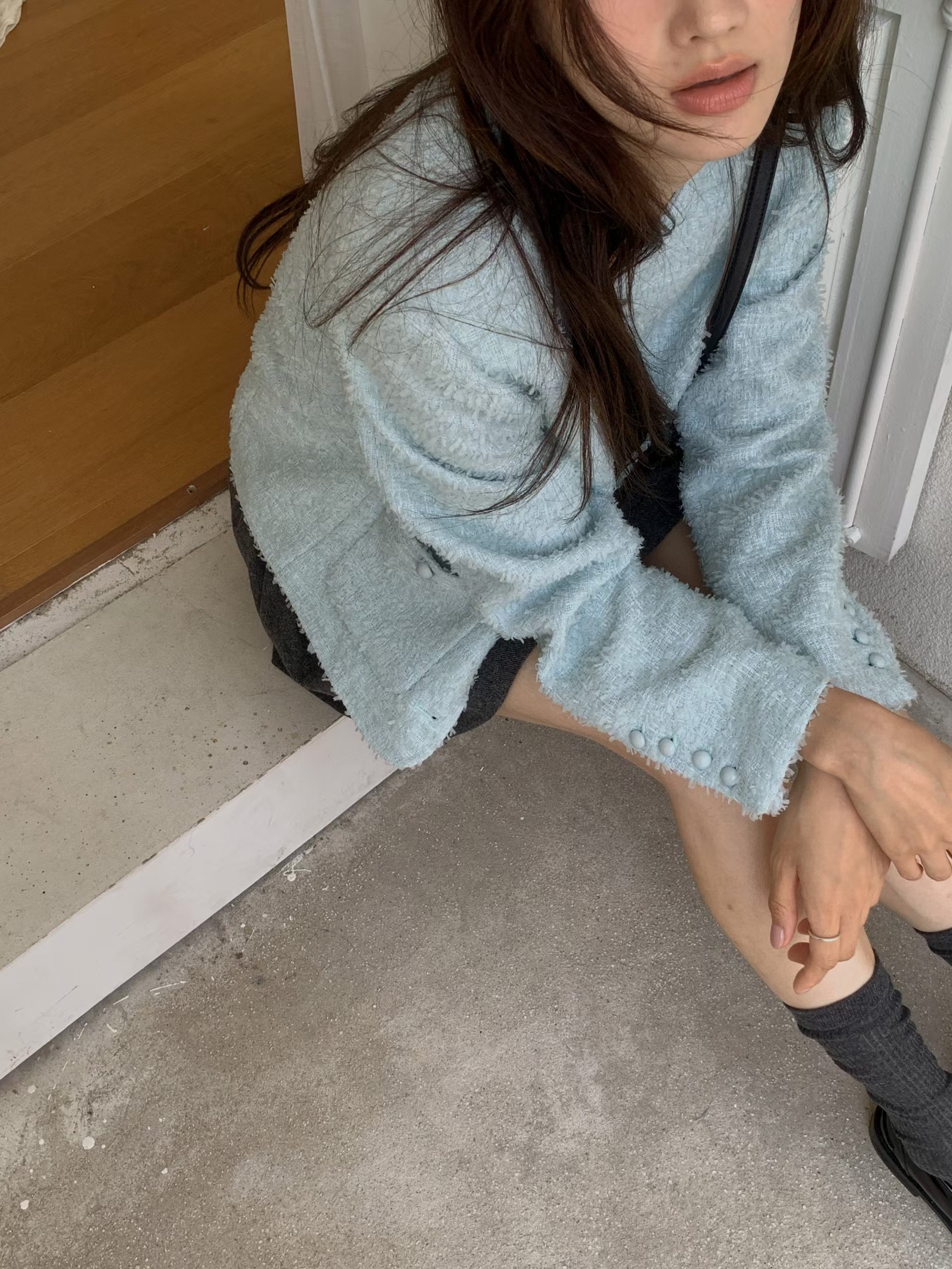 小香風軟呢外套 