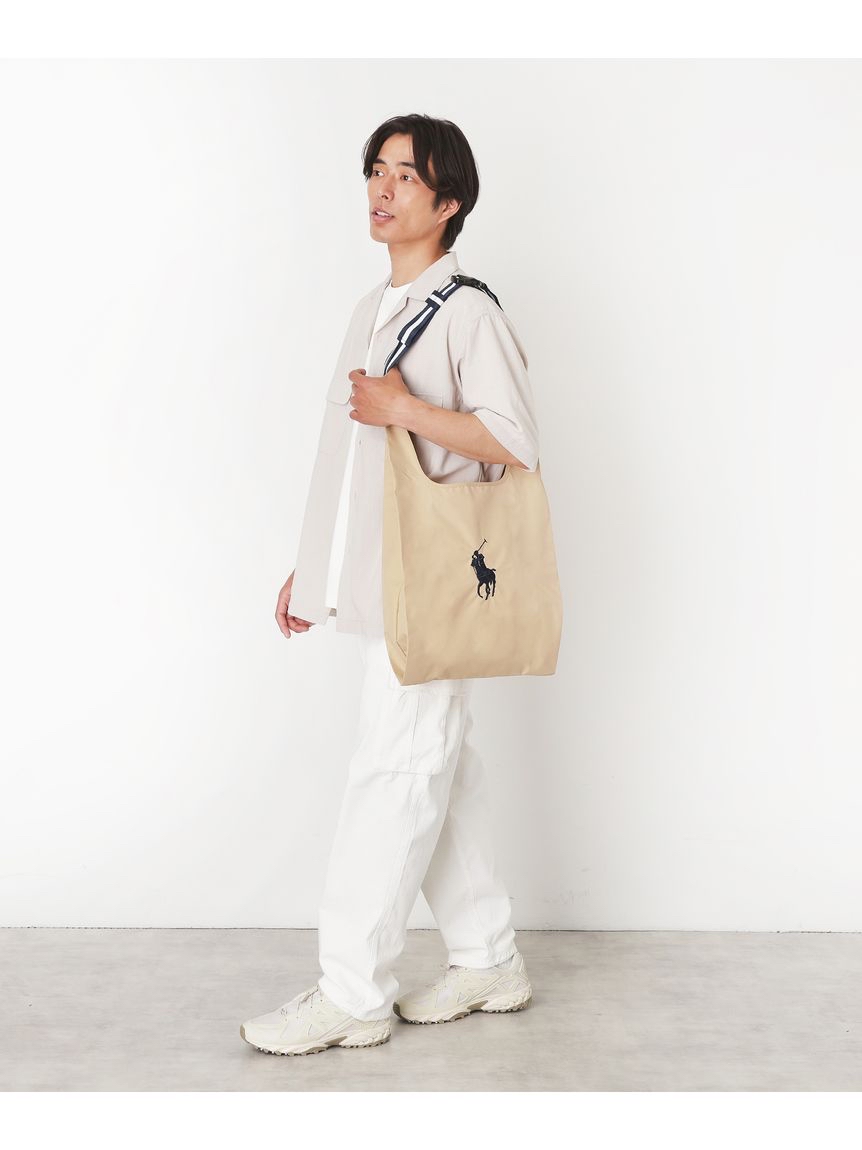 （約5月底到貨）🇯🇵日本POLO RALPH LAUREN 經典刺繡logo環保袋💕