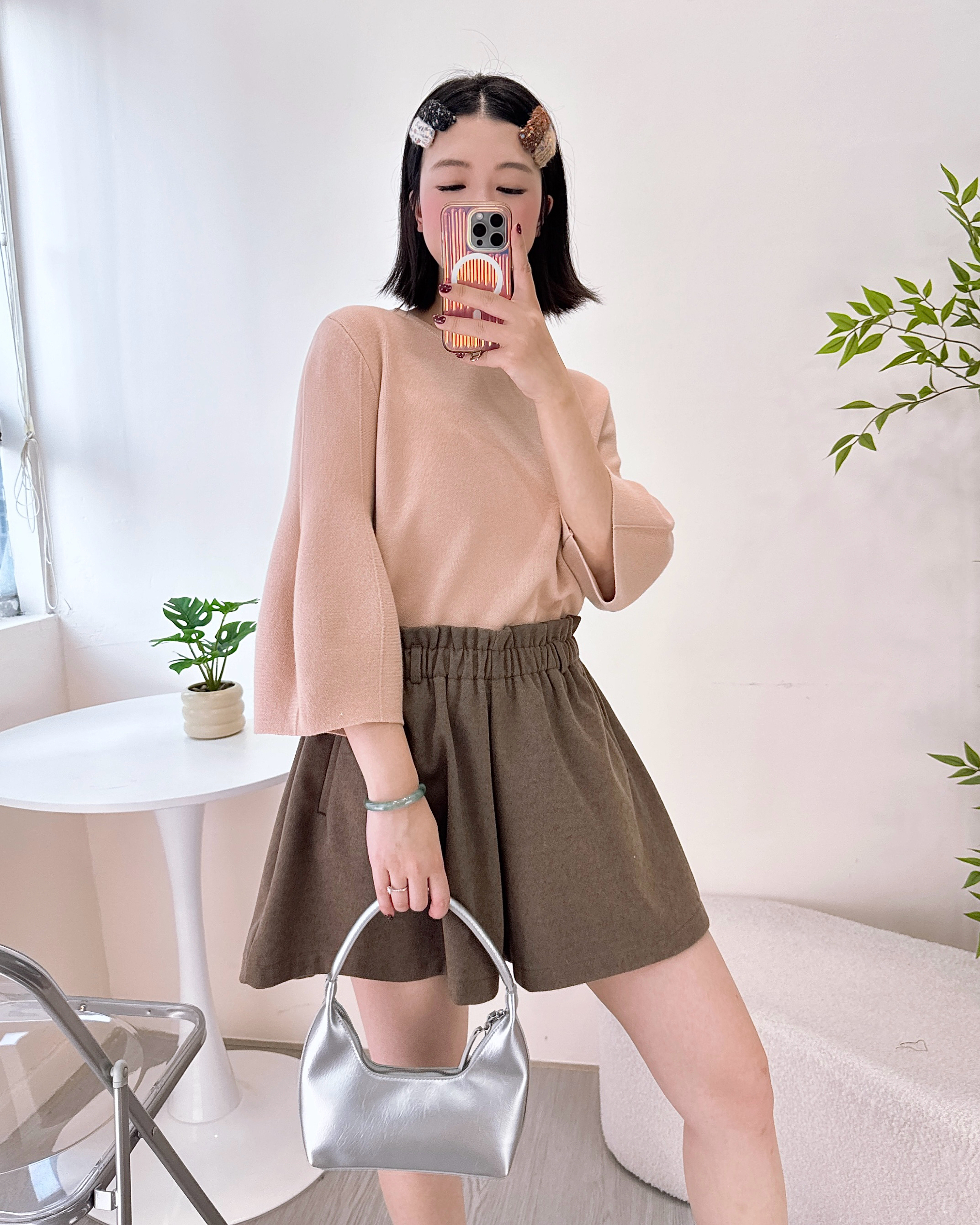 ESP-無感棉花糖軟針織上衣 3色