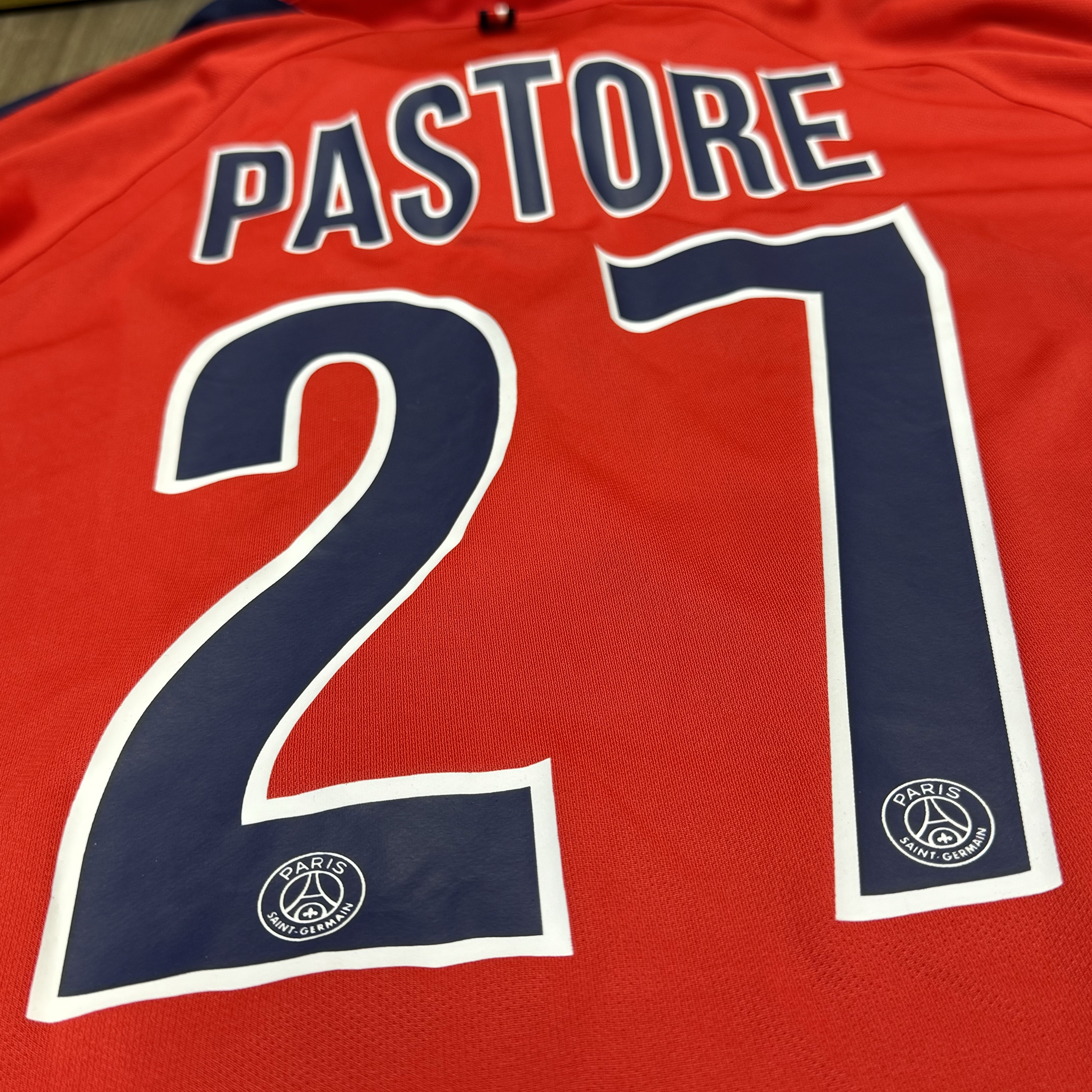 PSG 14/15 C/L third shirt #27 Pastore