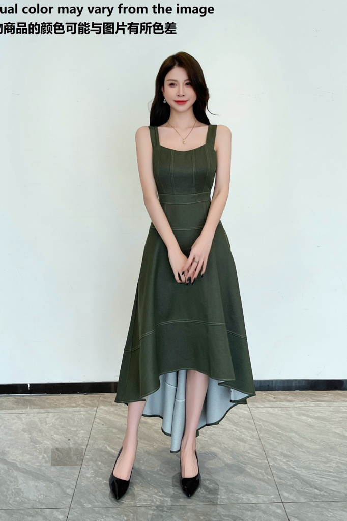 1370BD Aurelia Contour High-Low Dress