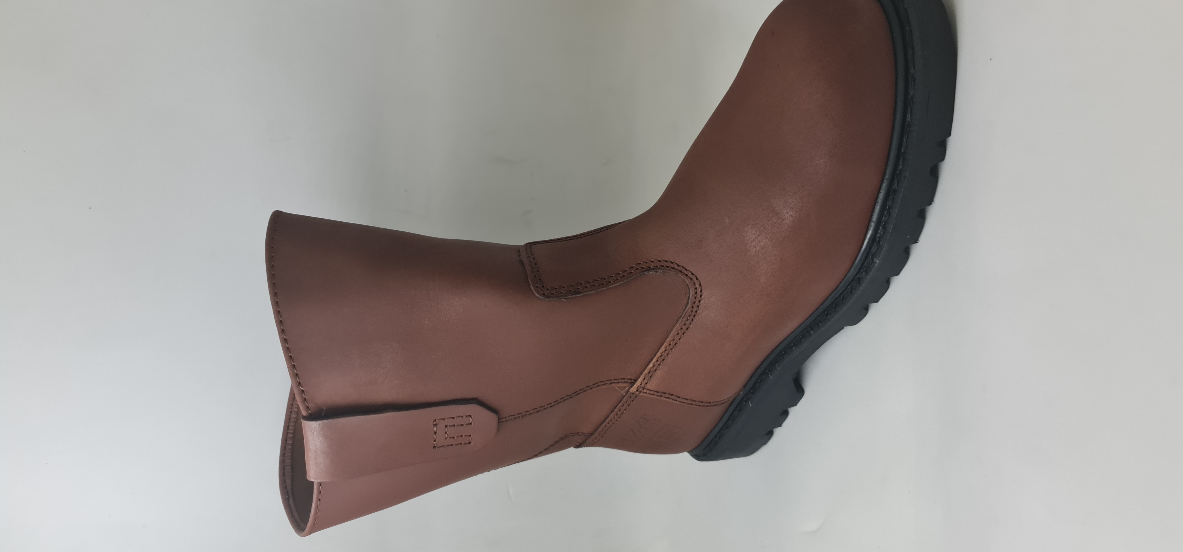 Guzzi 302 High Cut Pull On safety boots SIRIM APPROVED Leather Shoes Leather Rubber Men Steel Toe