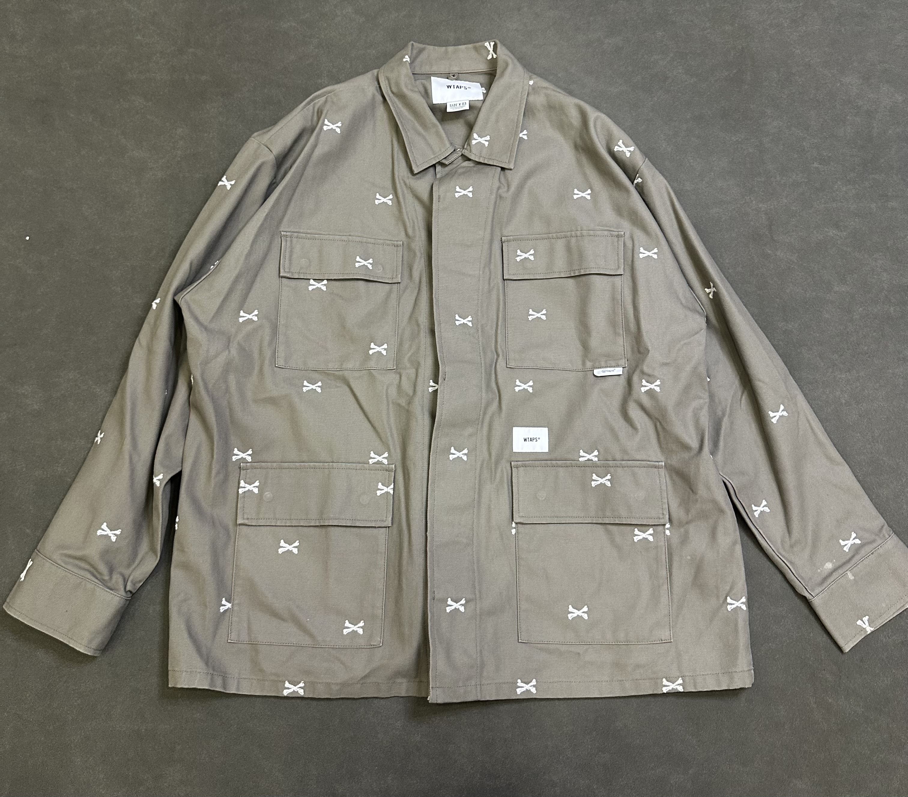 wtaps JUNGLE 01 / LS / COTTON. OXFORD 