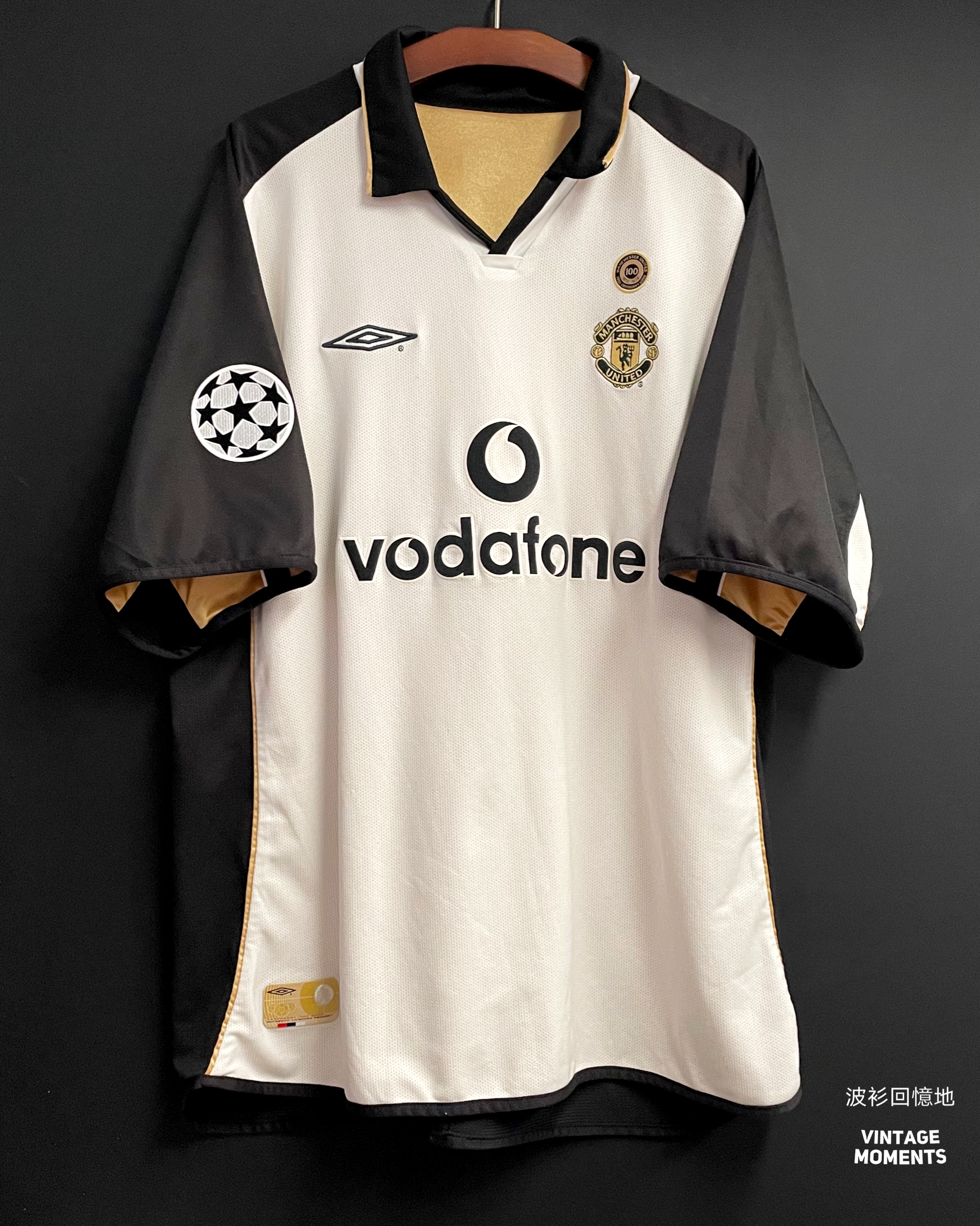 曼聯01/02百週年 雲佬 MANCHESTER UNITED AWAY VAN NISTELROOY