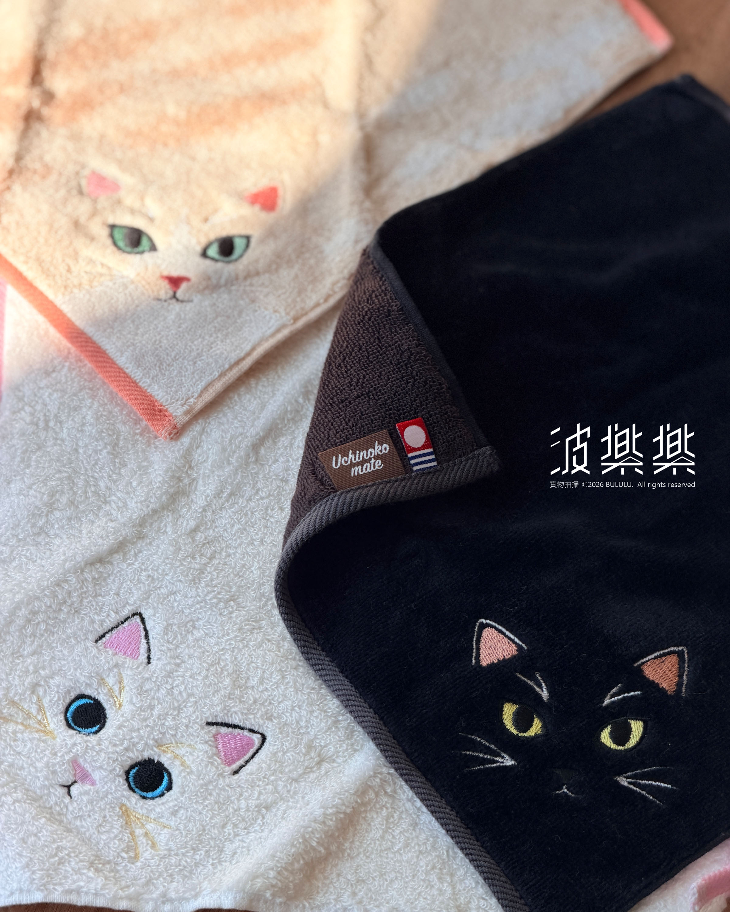 猫の毛 貓咪毛感🐾今治毛巾 手帕