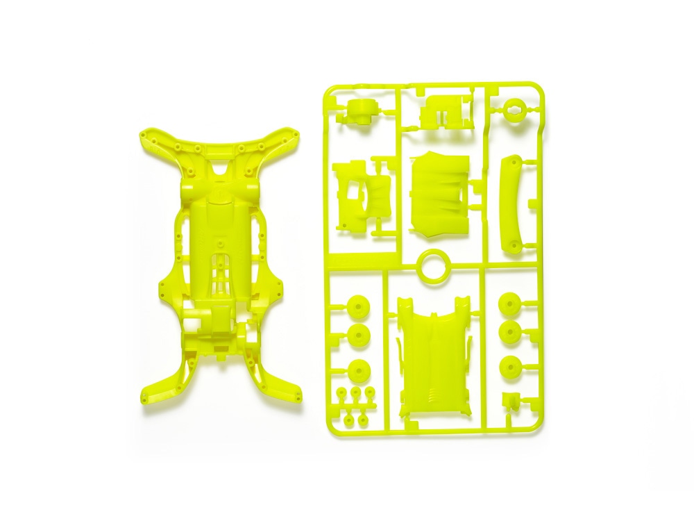 AR Floursecent-color chassis set (Yellow)