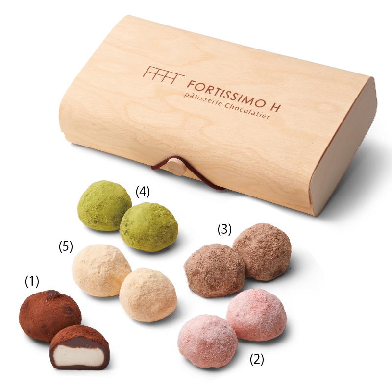 FORTISSIMO H 極致生松露巧克力 - 原味 (8入)