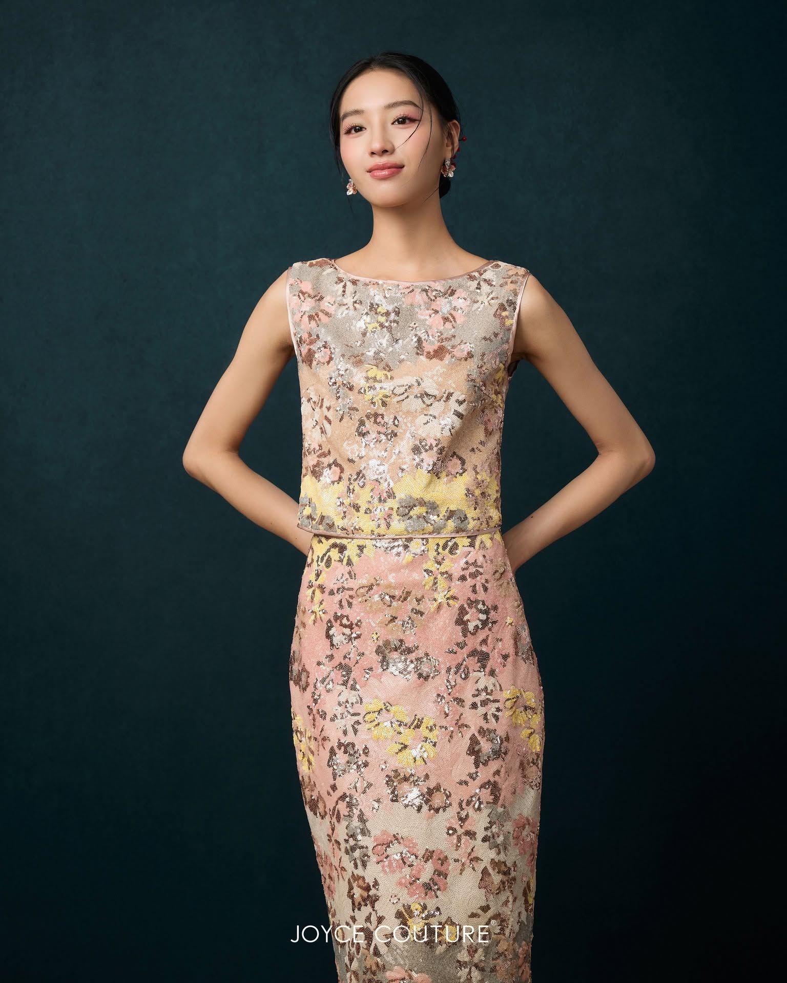 闪亮亮片半裙 S0085