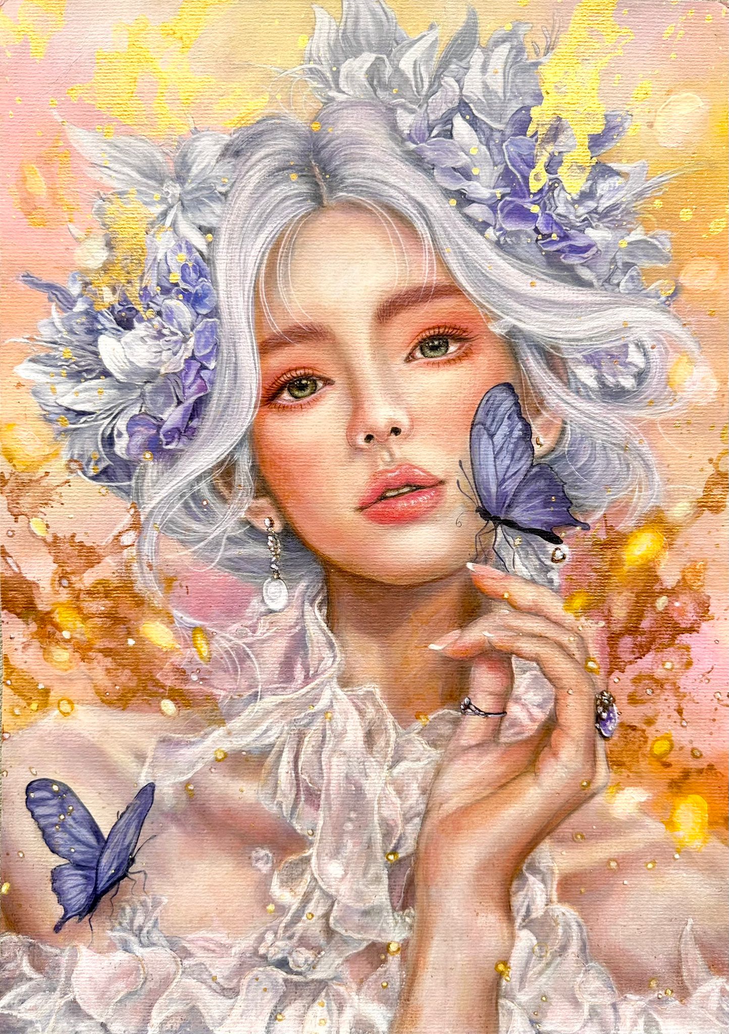 《花若盛開，蝴蝶自來》