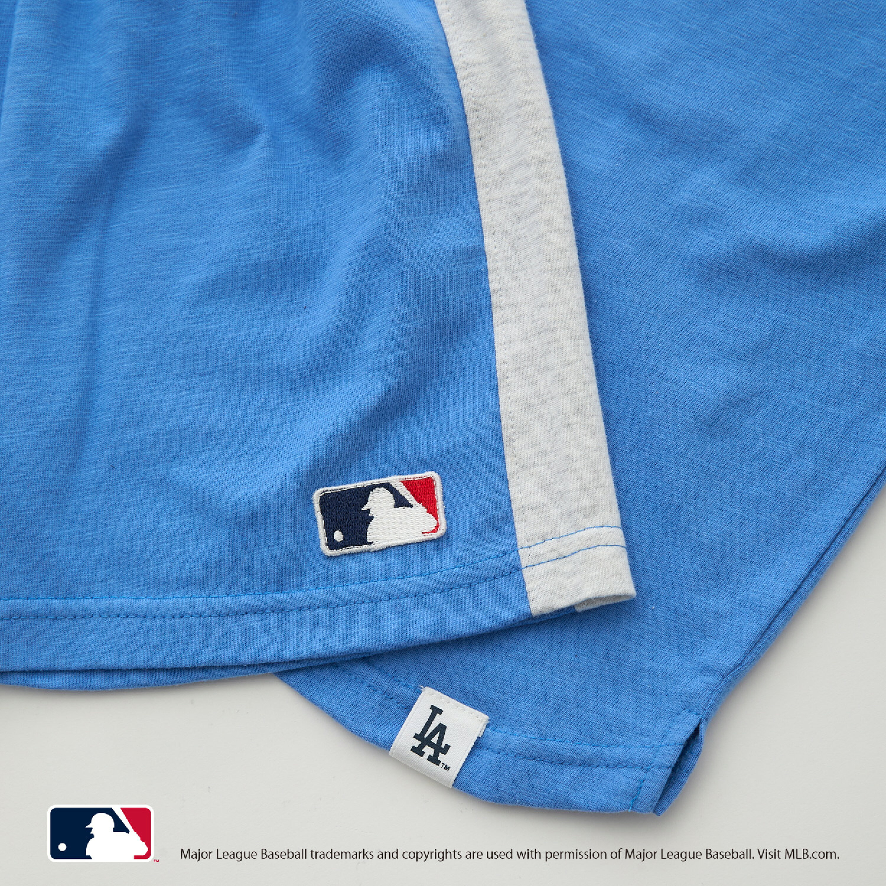 🇯🇵預訂 日本直送🇯🇵Petit Main x MLB系列三色球隊標誌上衣短褲上下套裝