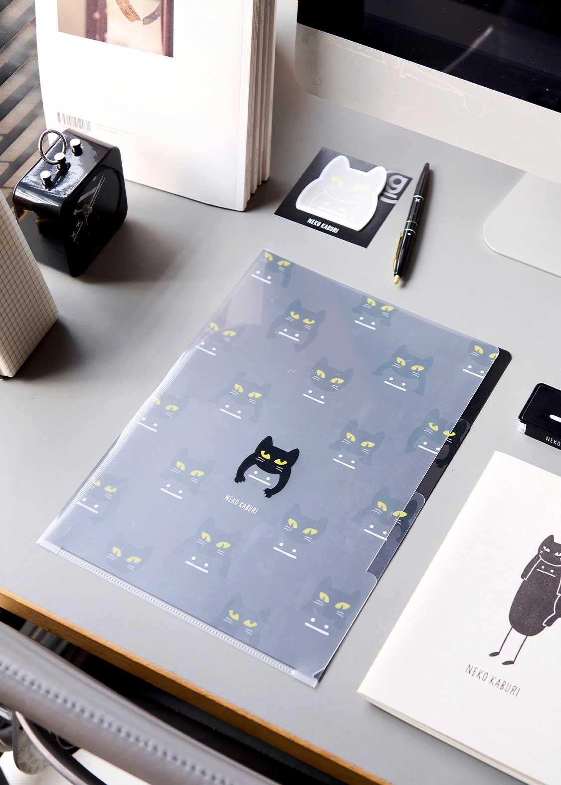 📦訂購 日本限定 graniph Beautiful Shadow A4 File 三層袋透明文件夾 