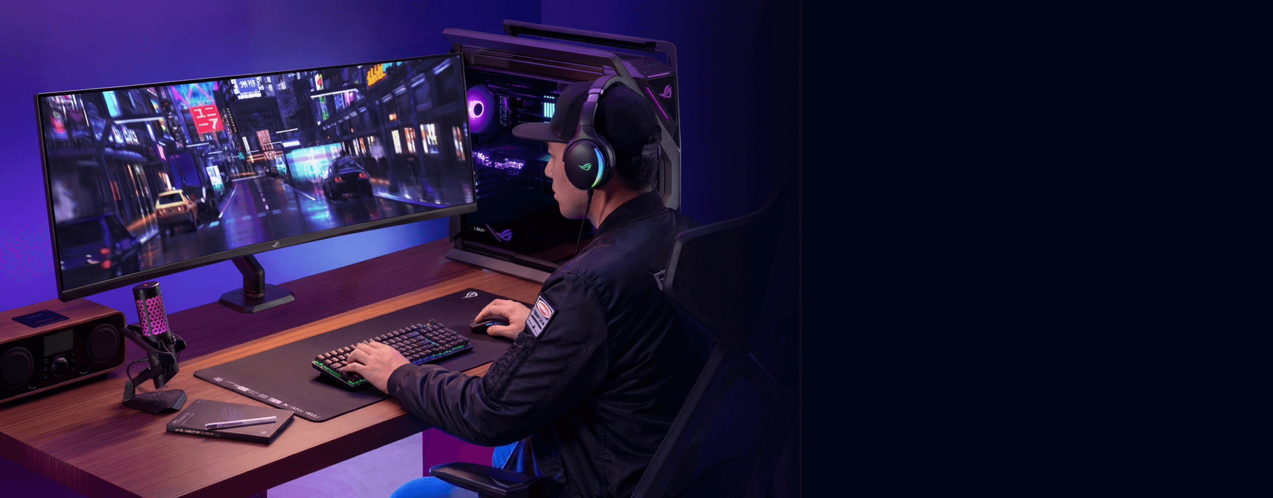 ASUS ROG Ergo AAS01R 螢幕支架