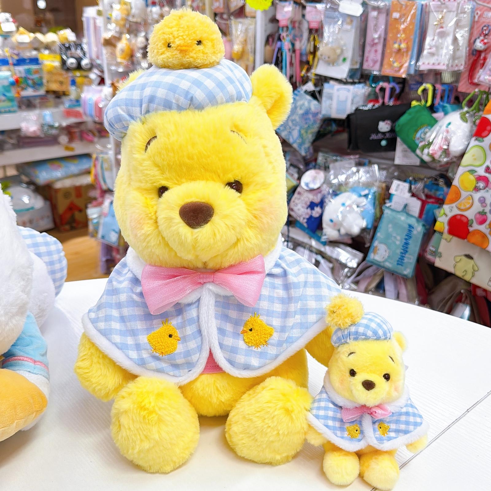 日本直送東京迪士尼限定新款小熊維尼春天雞仔系列公仔