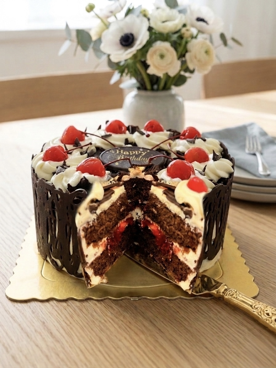 黑森林蛋糕 Black forest cake class (4小時班) 