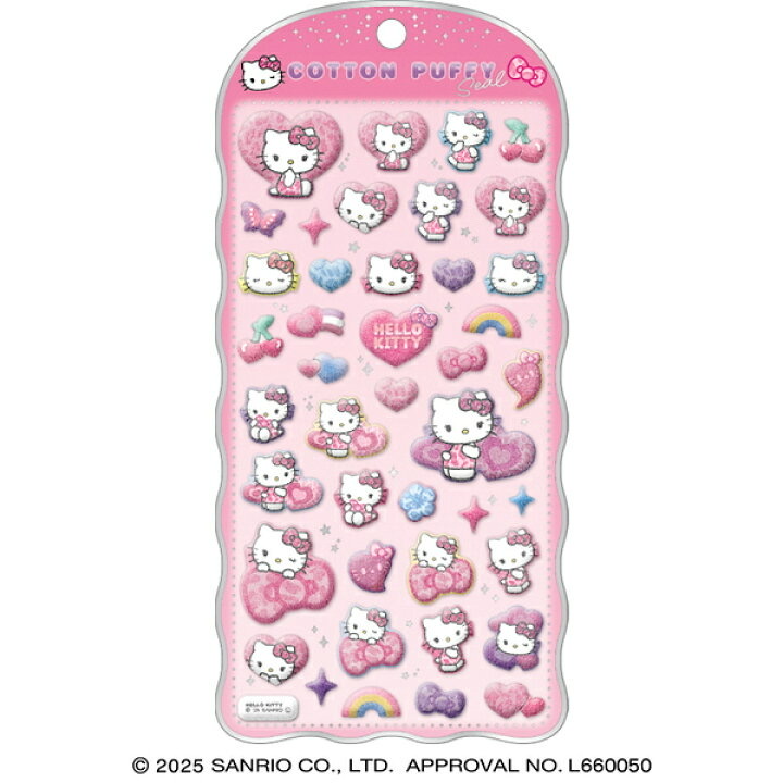 hello kitty立體貼紙