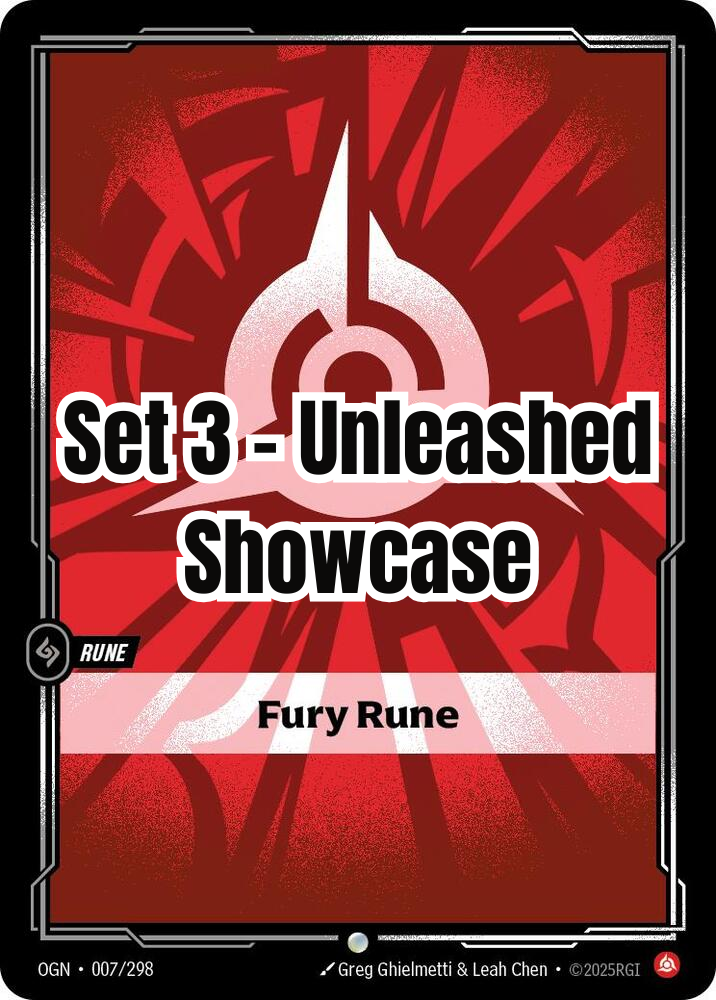 Unleashed - Showcase - Fury Rune (Set 3)