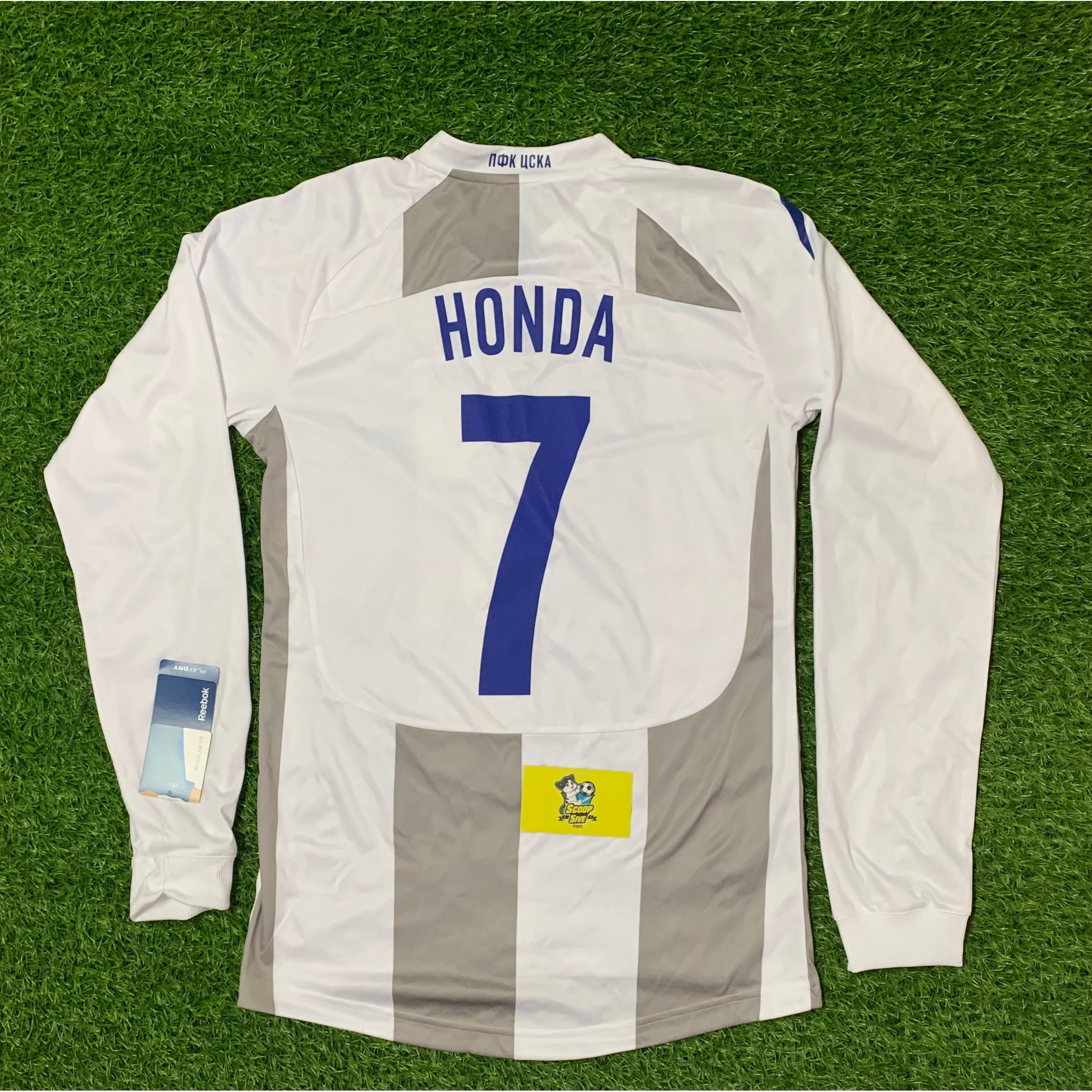 C3 2011 莫斯科中央陸軍 作客 球迷版 長袖 歐洲賽版 連7 Honda