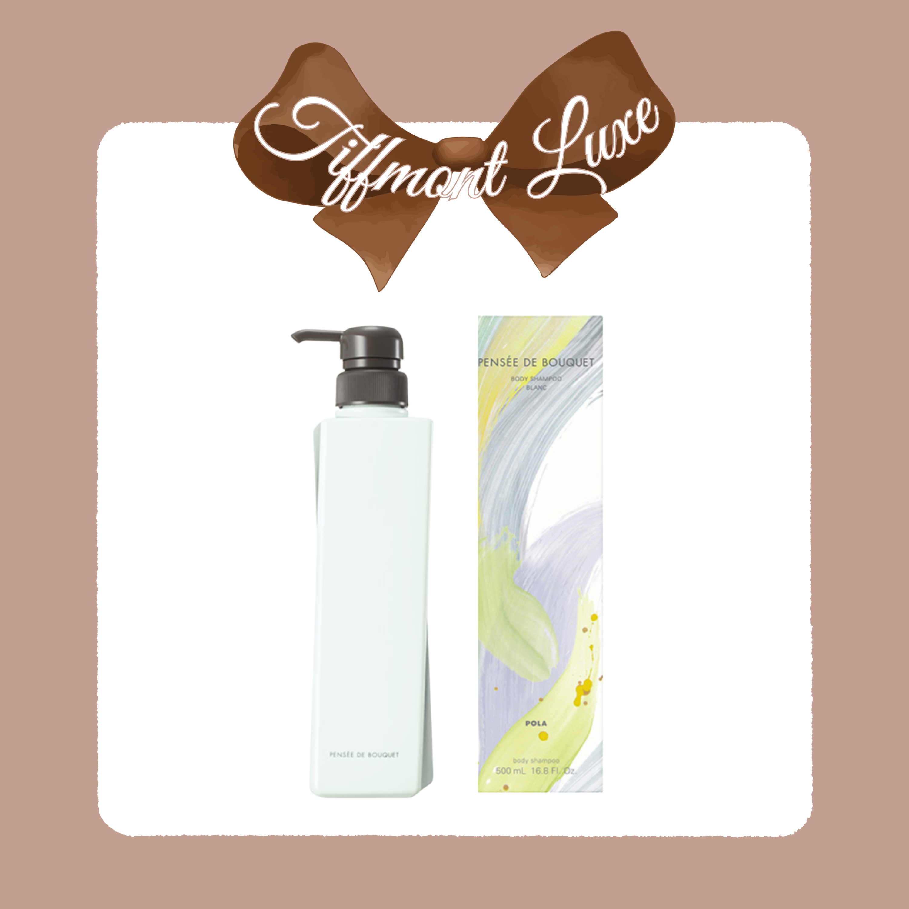 Pola 百合沁香沐浴露 PENSÉE DE BOUQUET BODY SHAMPOO BLANC