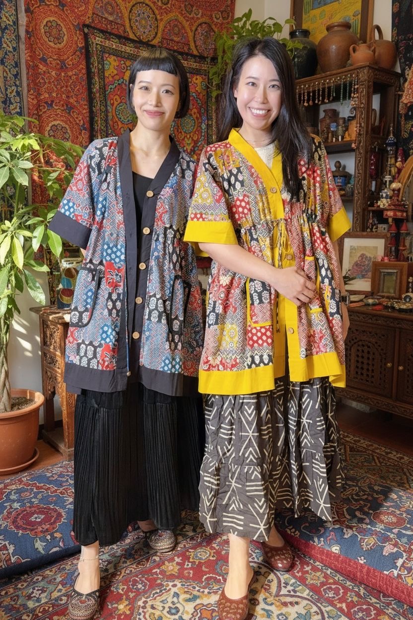 Colour Tone 2-way Jacket #1152, #1153, #1154