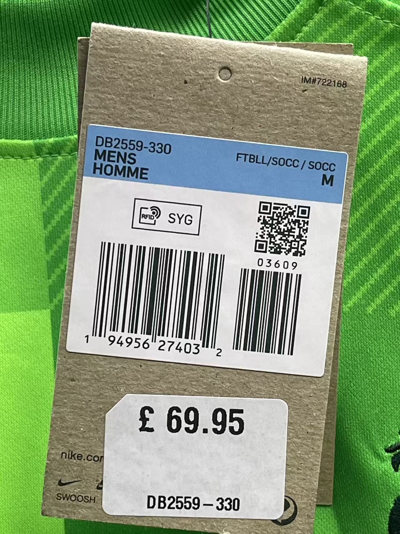 2021-22 Liverpool GK Shirt #1 A.BECKER Size M "BNWT"