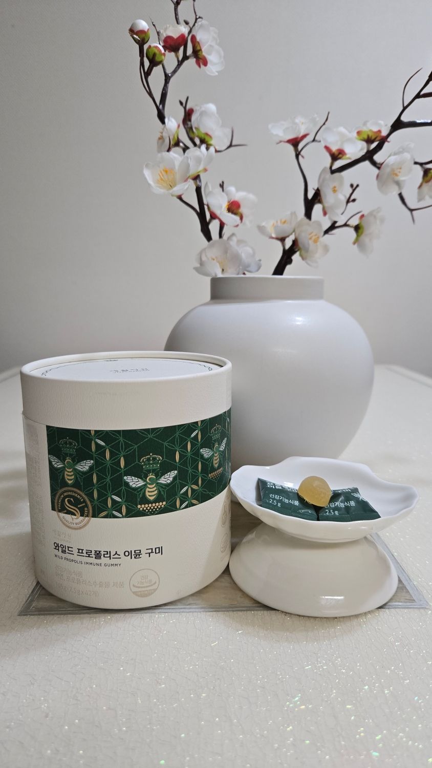 $125桶。2桶起$115桶。LG生活庭園 蜂膠軟糖(42粒)