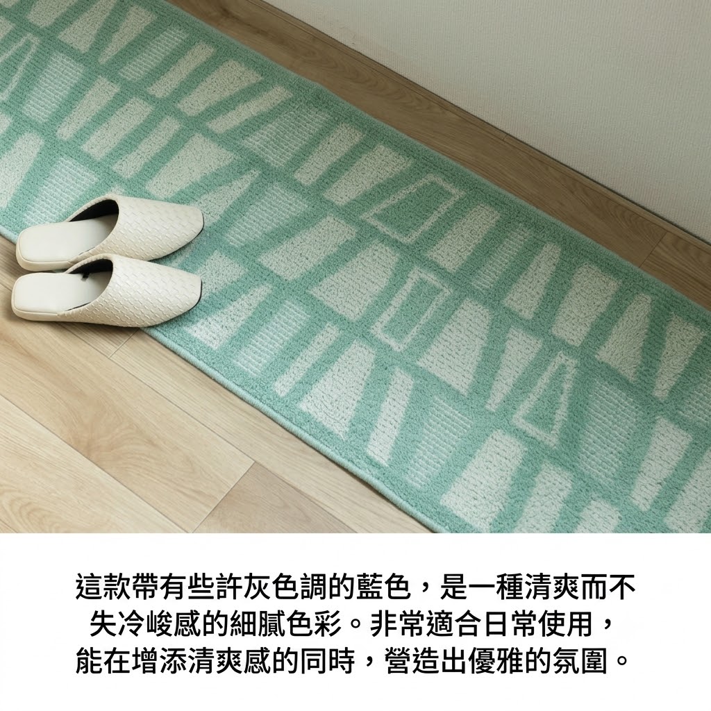 🔥🔥【日本製《HAUSKA》北歐風防滑可水洗廚房地墊】