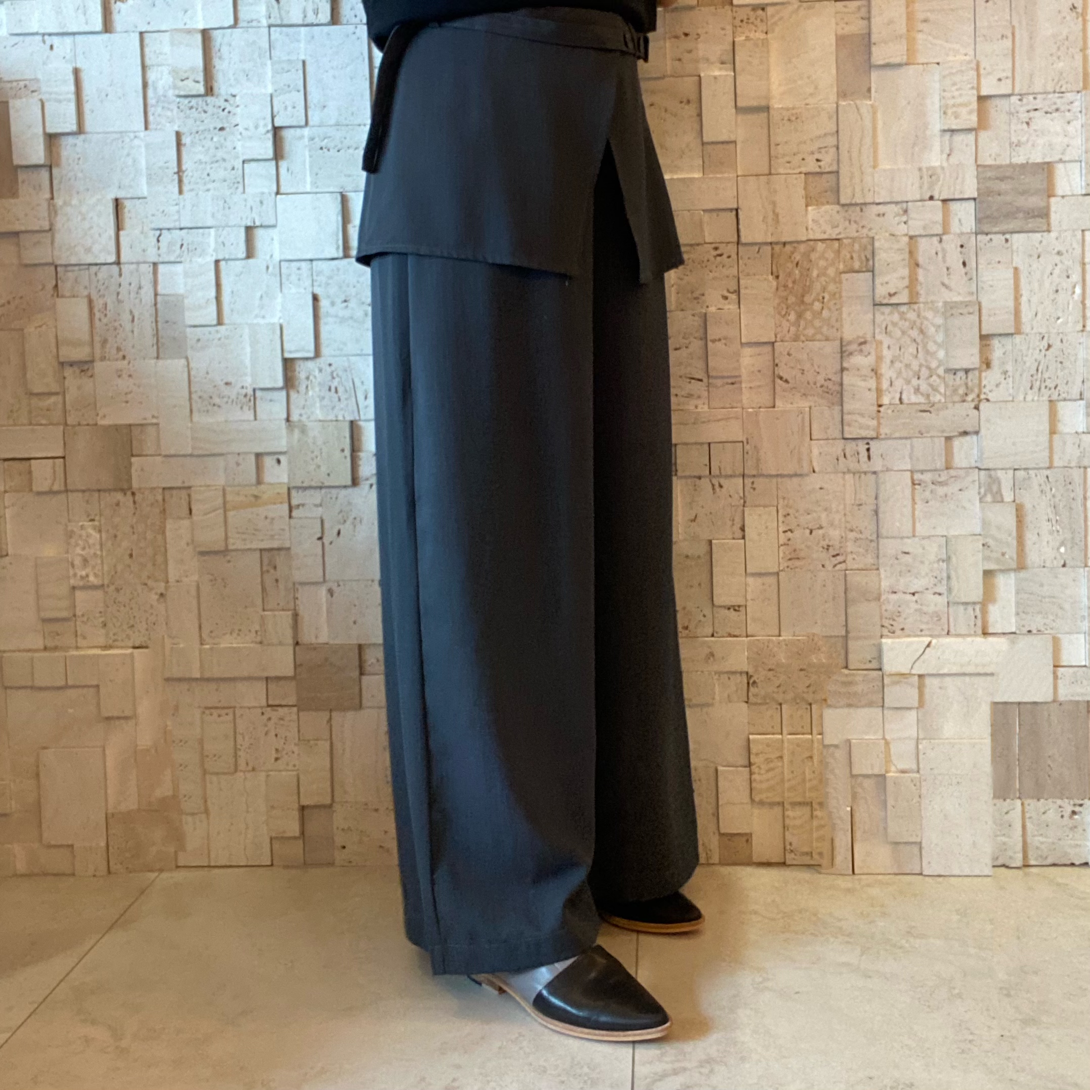 B00561 梳織設計感裙褲💯