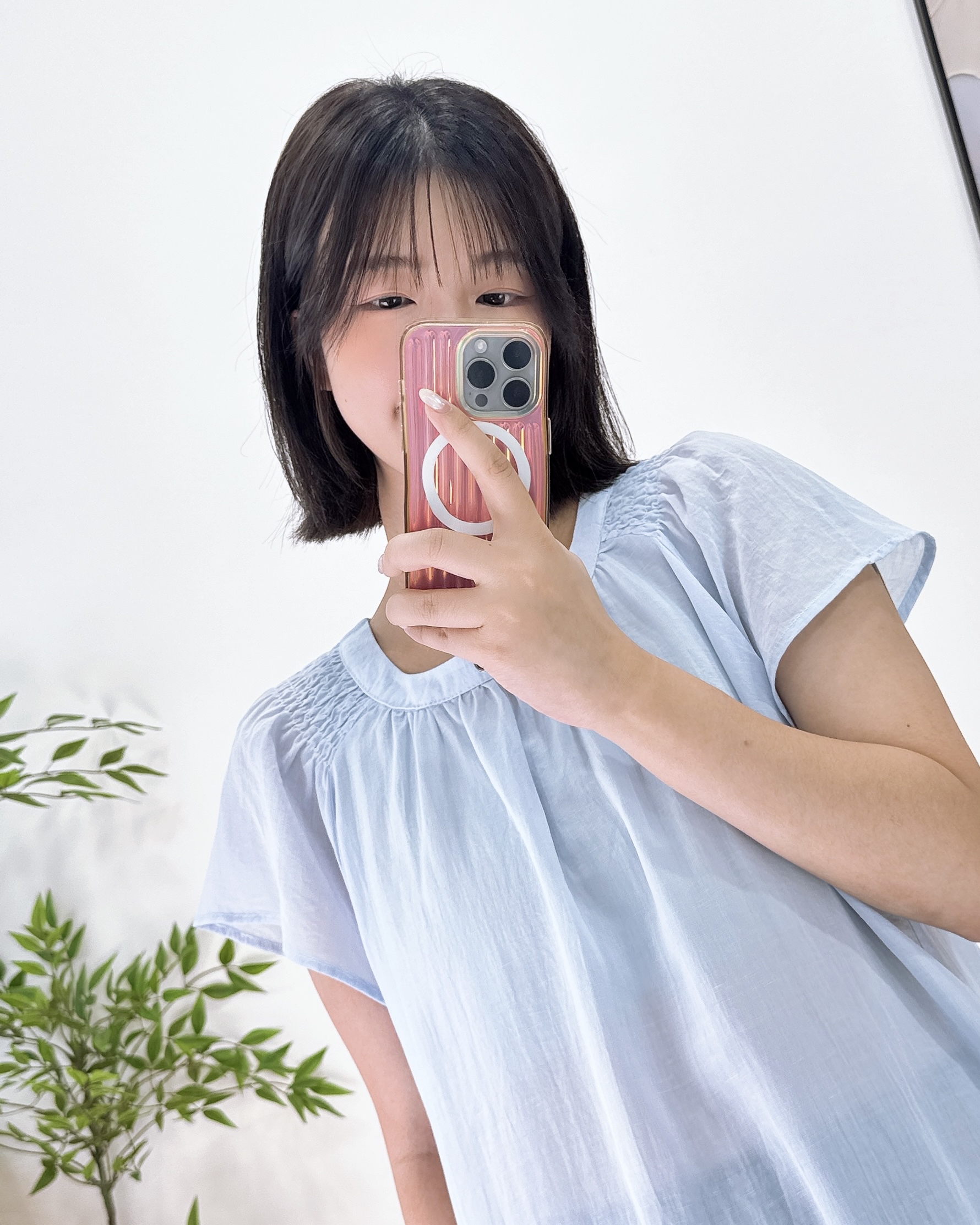 超輕薄透氣棉布長上衣 3色