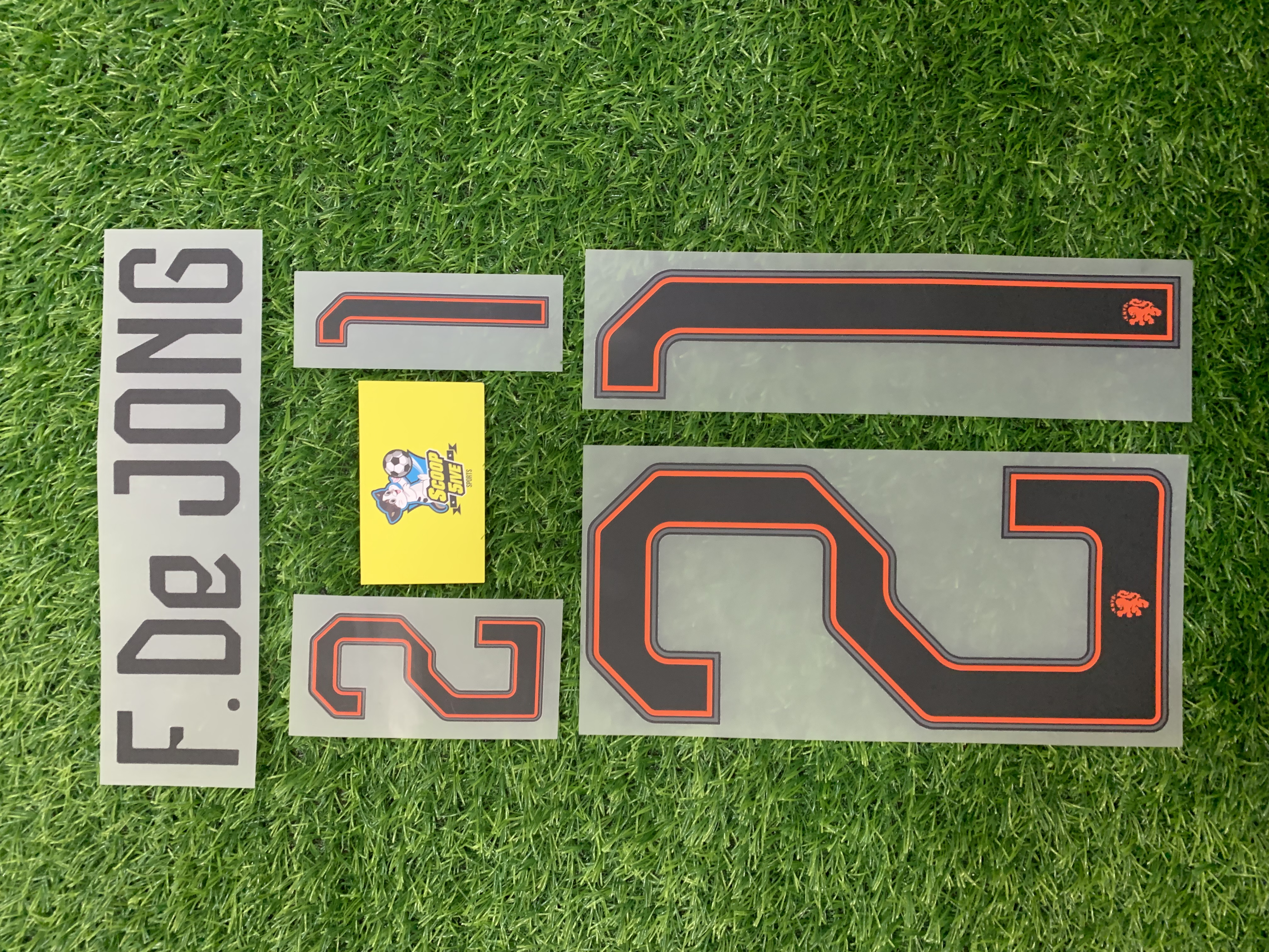 2026世界盃 荷蘭 主場 印字 21 F. De Jong