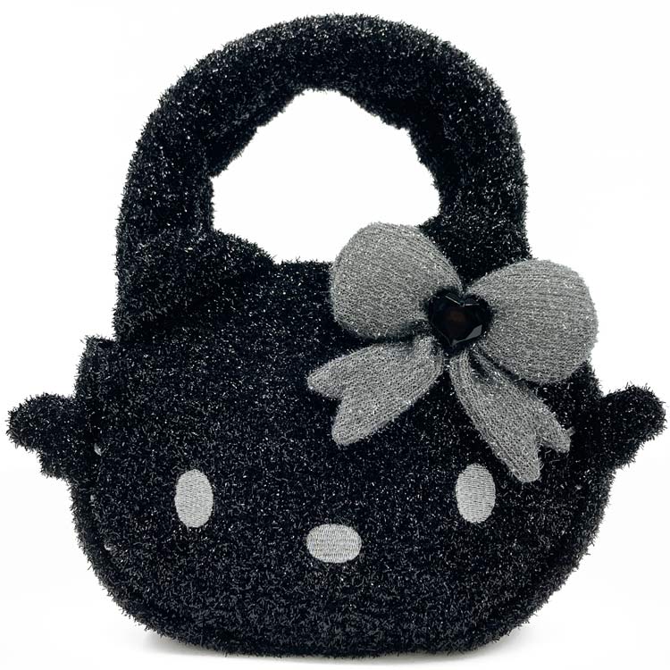 Hello Kitty黑色手提袋