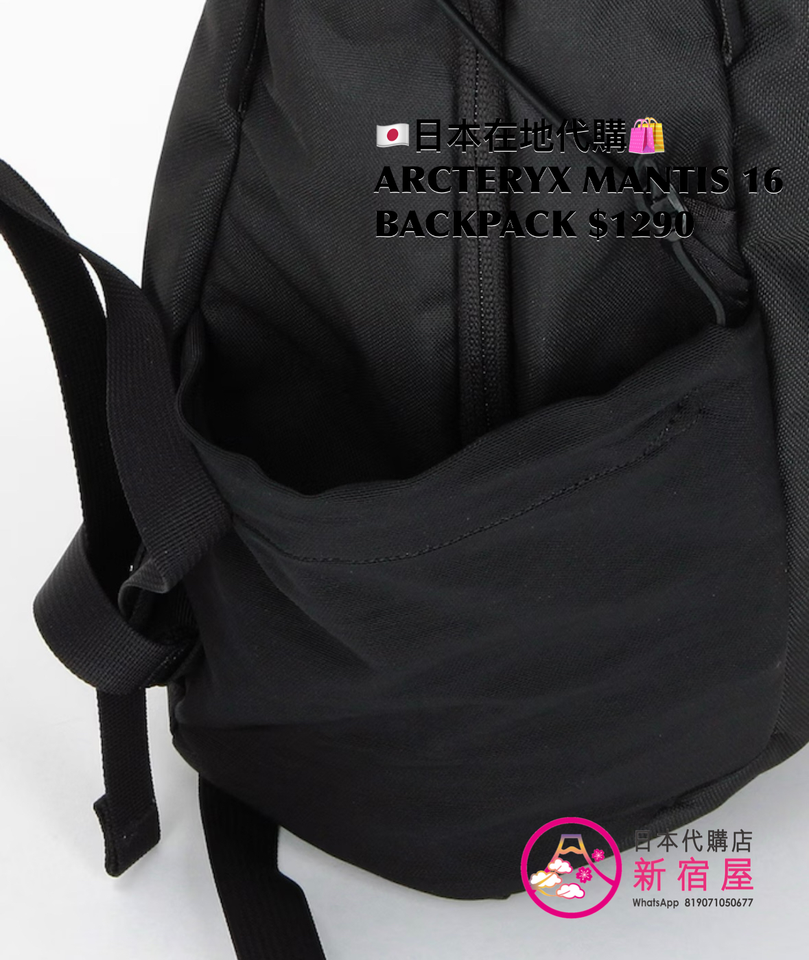 ARCTERYX MANTIS 16 BACKPACK