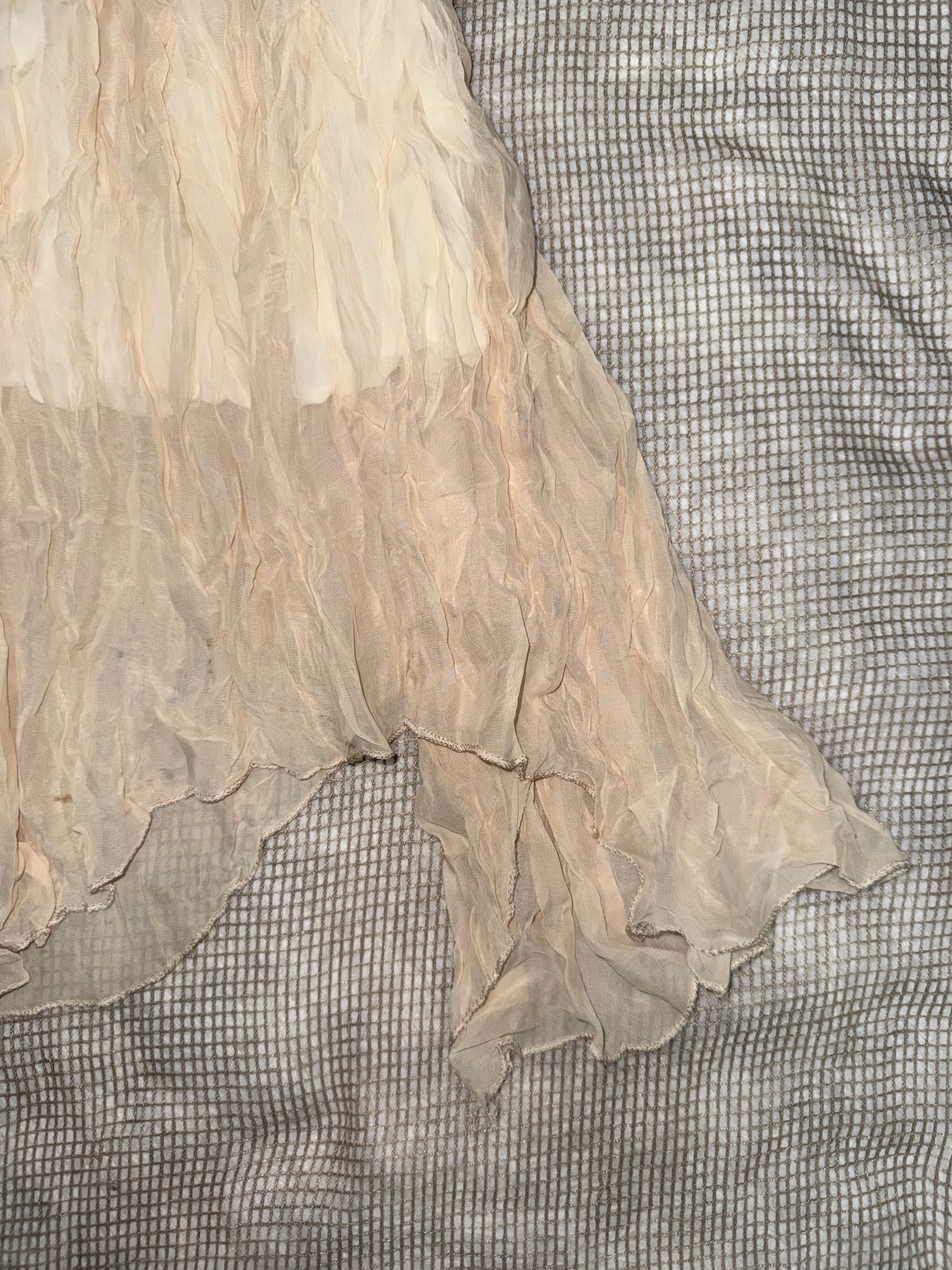 Whimsical Garden Layered Ruffle Mini Dress