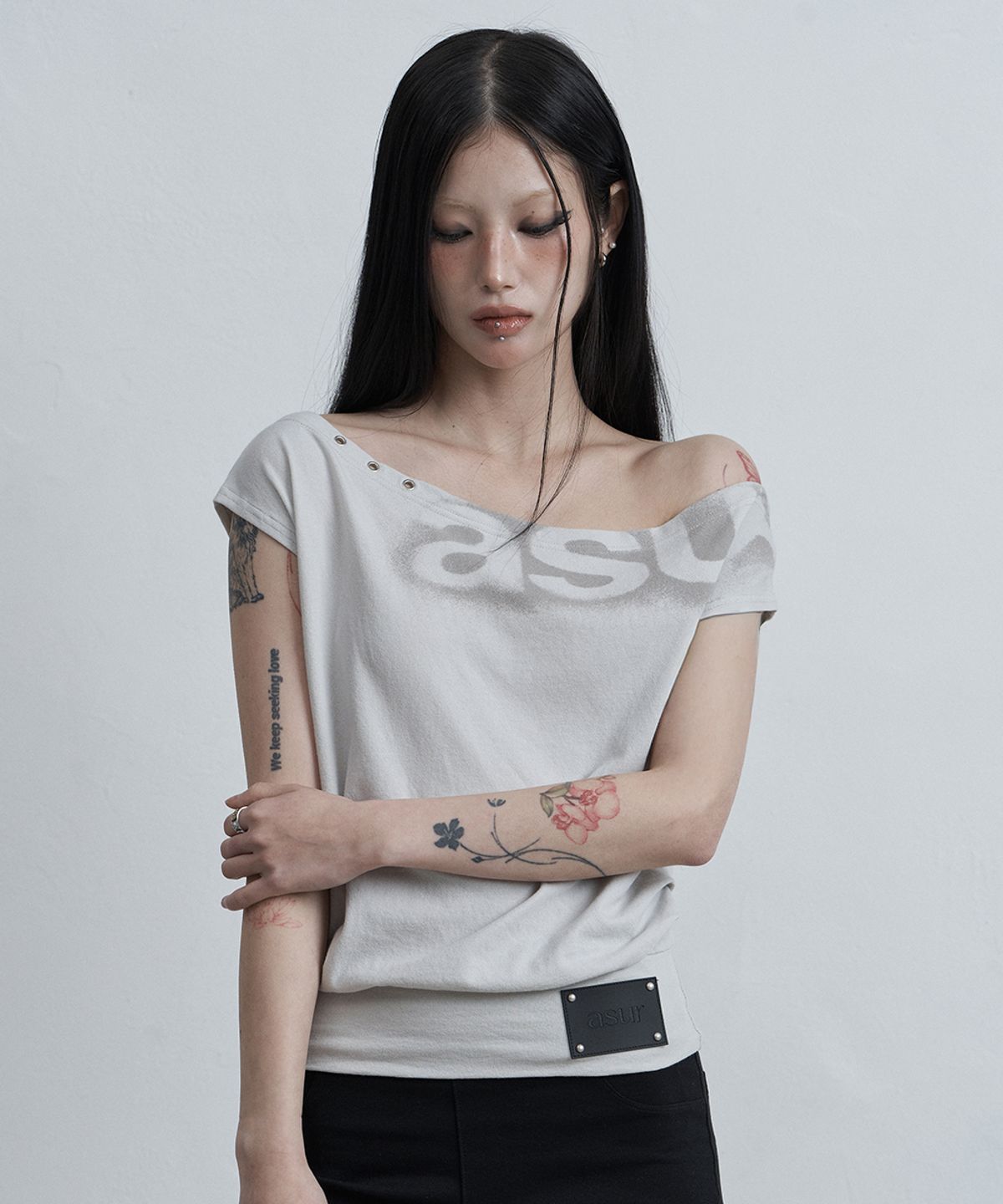 🇰🇷訂購｜asur 26SS｜Dolman Loose Crop T-shirt 4色 