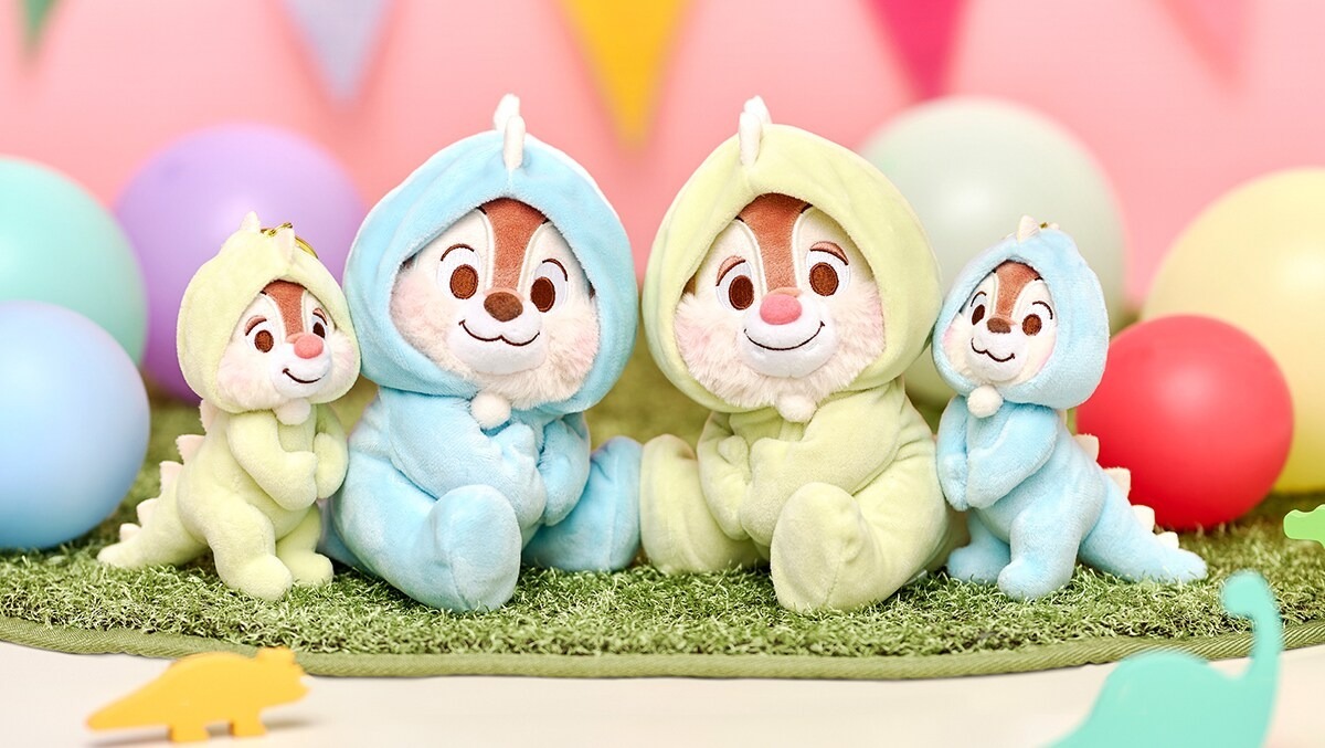 [現貨] [JDS] CHIP AND DALE 恐龍系列 | CHIP | DALE | 吊飾 {TF2506024}