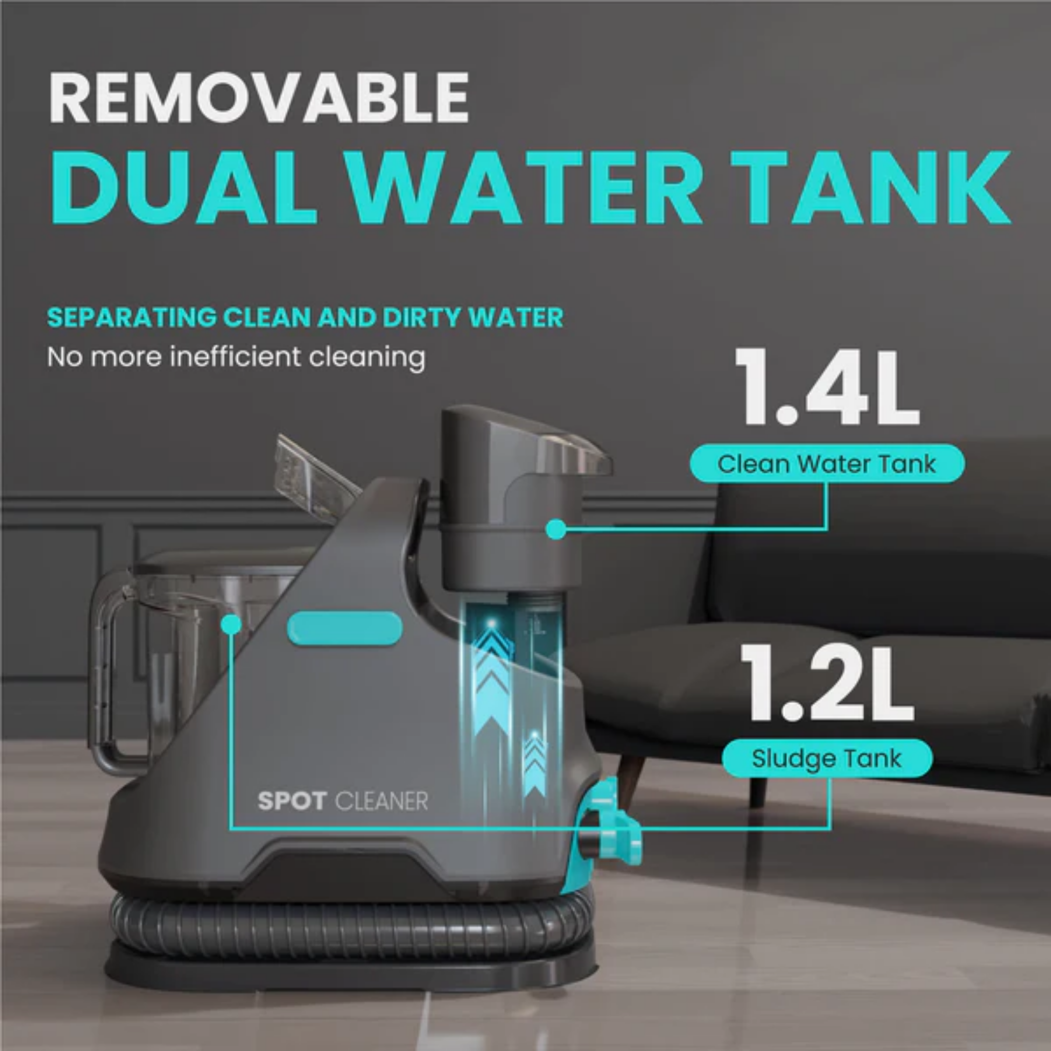Russell Taylors 650W Dual Tank Spot Cleaner (SC10)