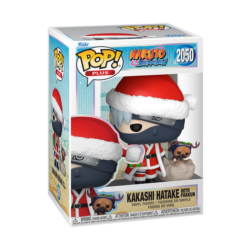 📦訂購 美國代購 Funko POP! NARUTO Plus Kakashi Hatake with Pakkun (Holiday Outfit) Figure 火影忍者 卡卡西 模型