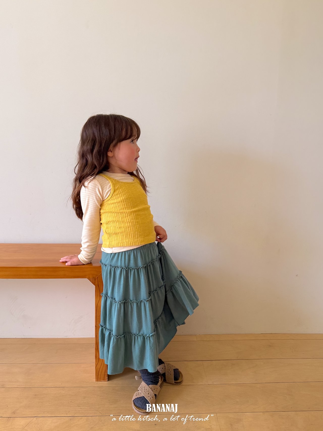 Bananaj | Nestle Long Skirt