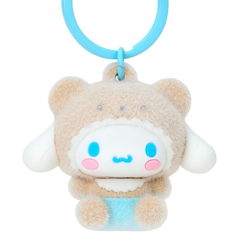 現貨｜Sanrio Cinnamoroll 玉桂狗 日版 植絨小熊 立體鎖匙扣 (58310-3)