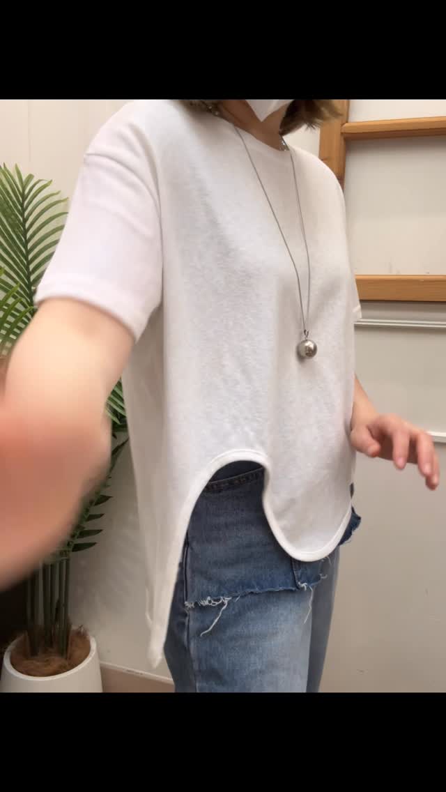 🇰🇷波浪腳棉T