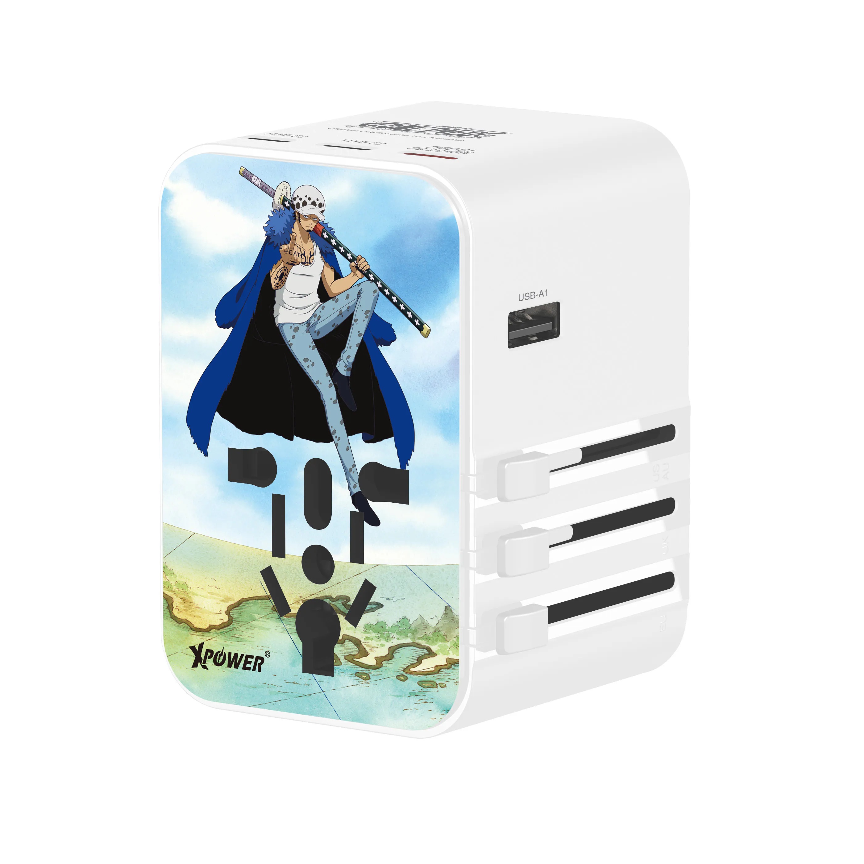 XPower x One Piece TA45B 45W 6輸出 PD3.0/PPS旅行充電器