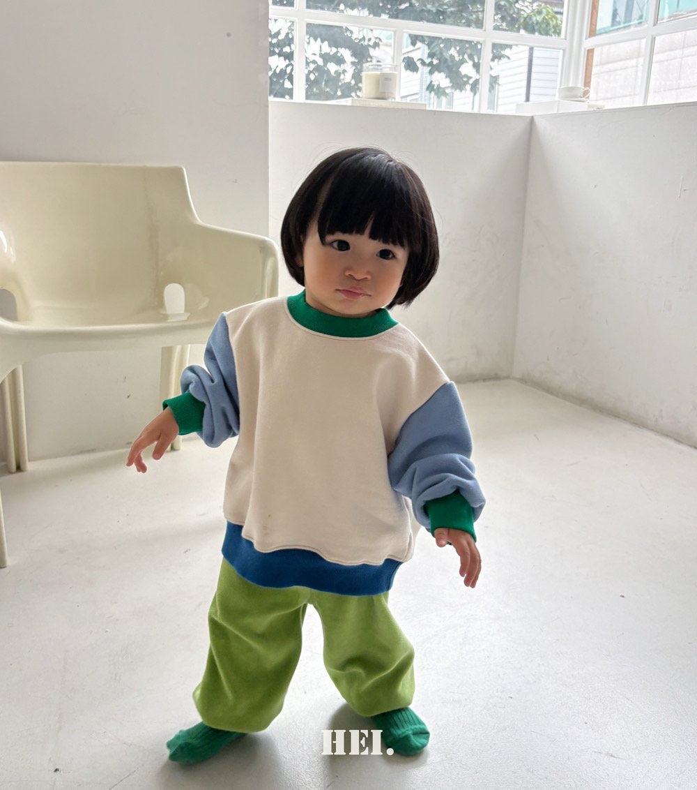Hei | Color-block Sweatshirt