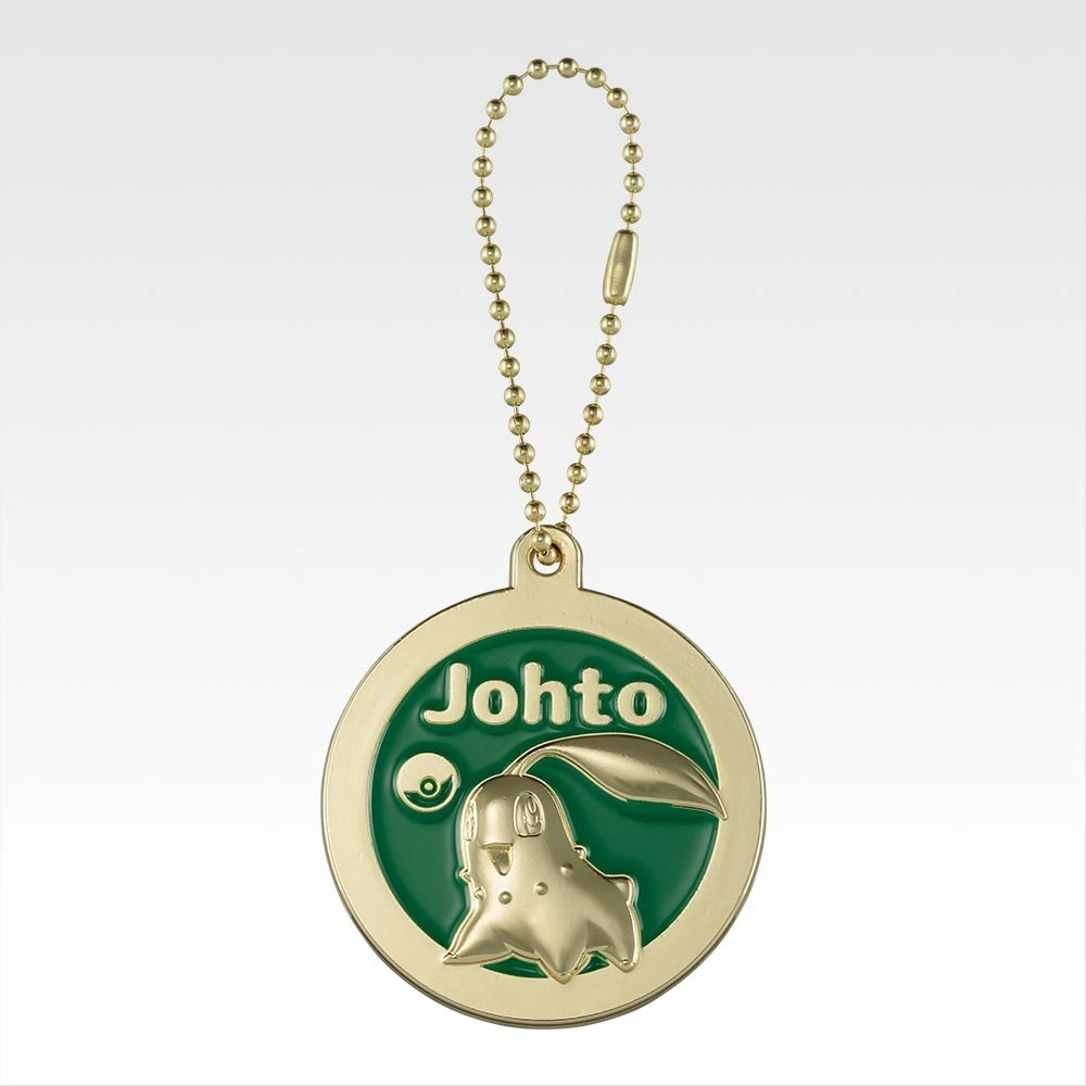 【J賞】Pokémon 30th ANNIVERSARY vol.1 一番賞金屬掛飾 - Johto Green