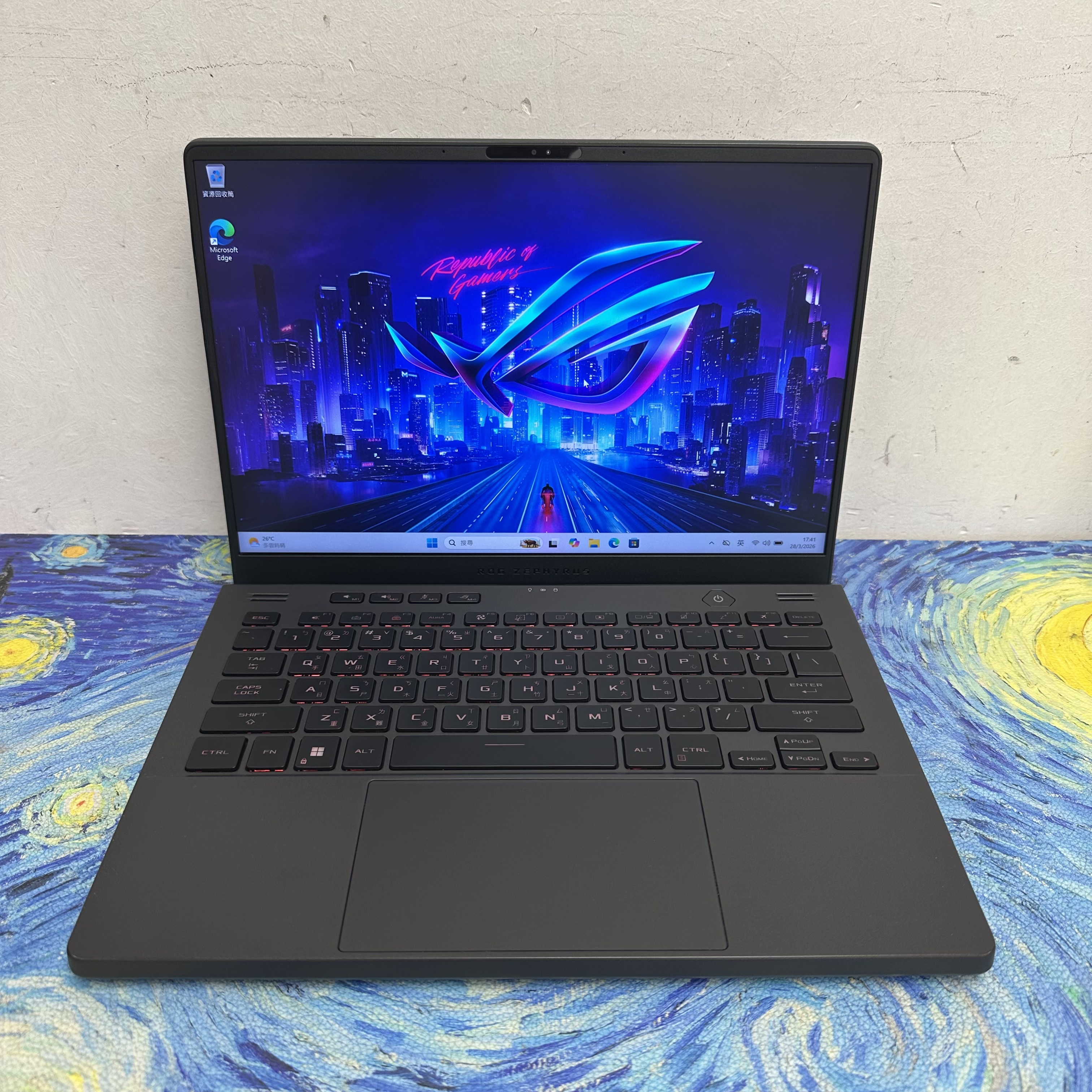 ASUS  ROG Zephyrus 14 AMD Ryzen 9 7940HS /32GB Ram/1TB SSD /14寸 AMOLED 2.5K Mon/原廠保養/165Hz/ RTX4060 獨立顯示卡/ Gaming Laptop / Notebook / PC / Netflix / Movie