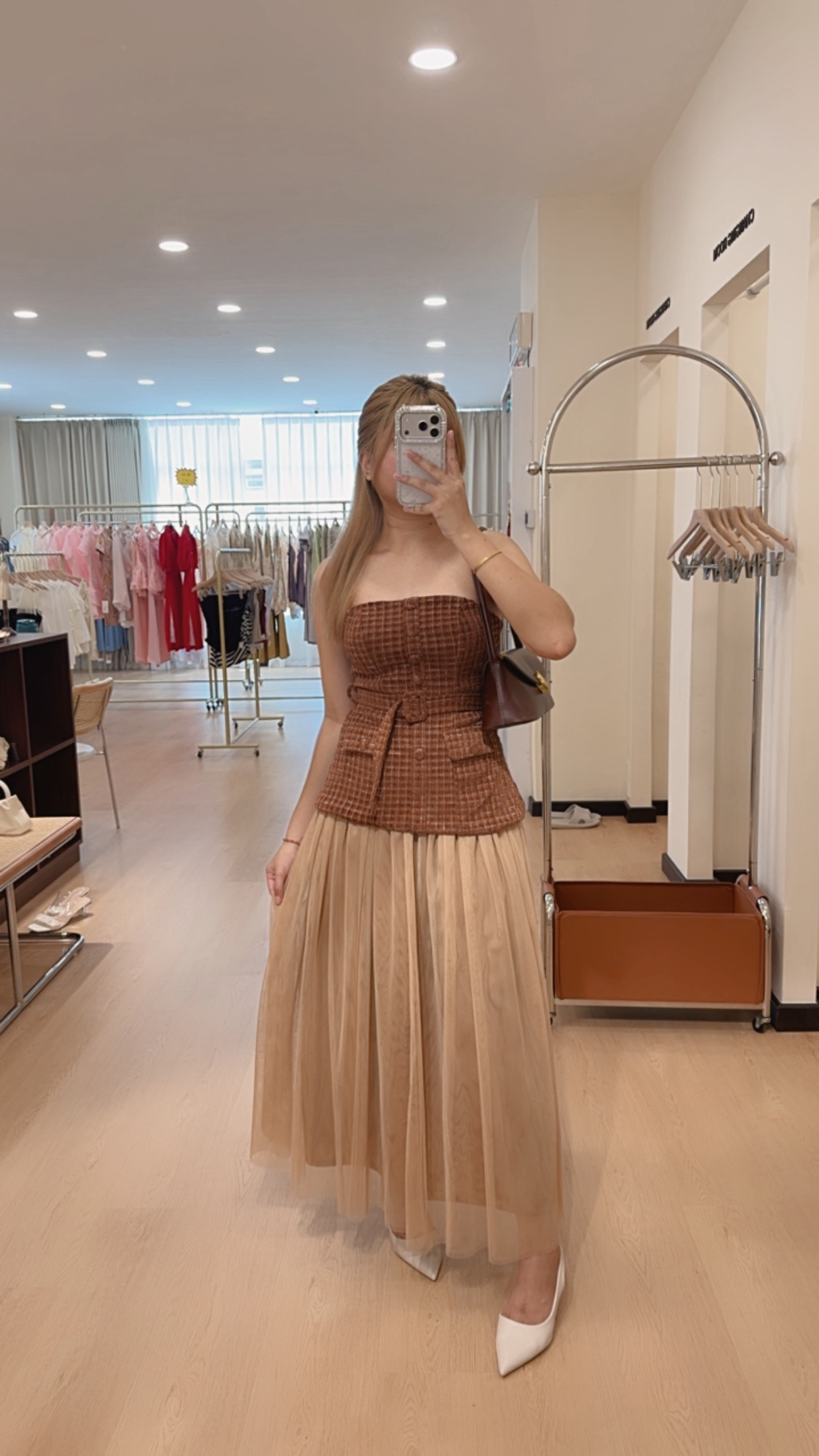 33抹胸复古套装裙