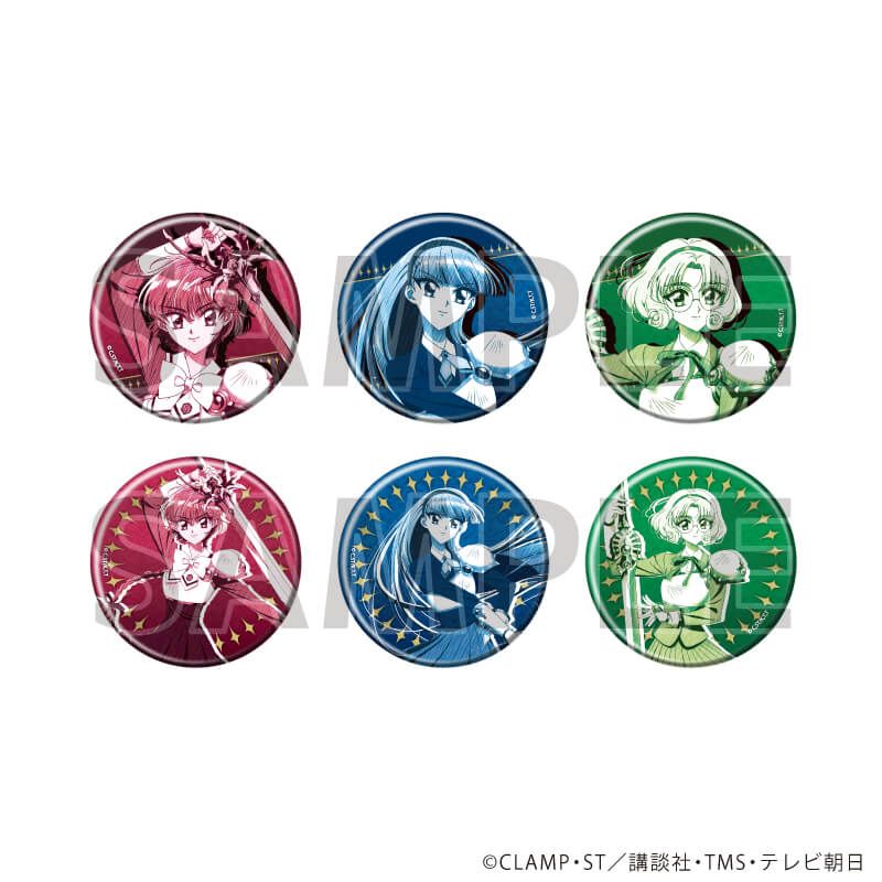 《Pre-Order》Graph Art Can Badge｜Magic Knight Rayearth 魔法騎士 X eeo (26C89-P）